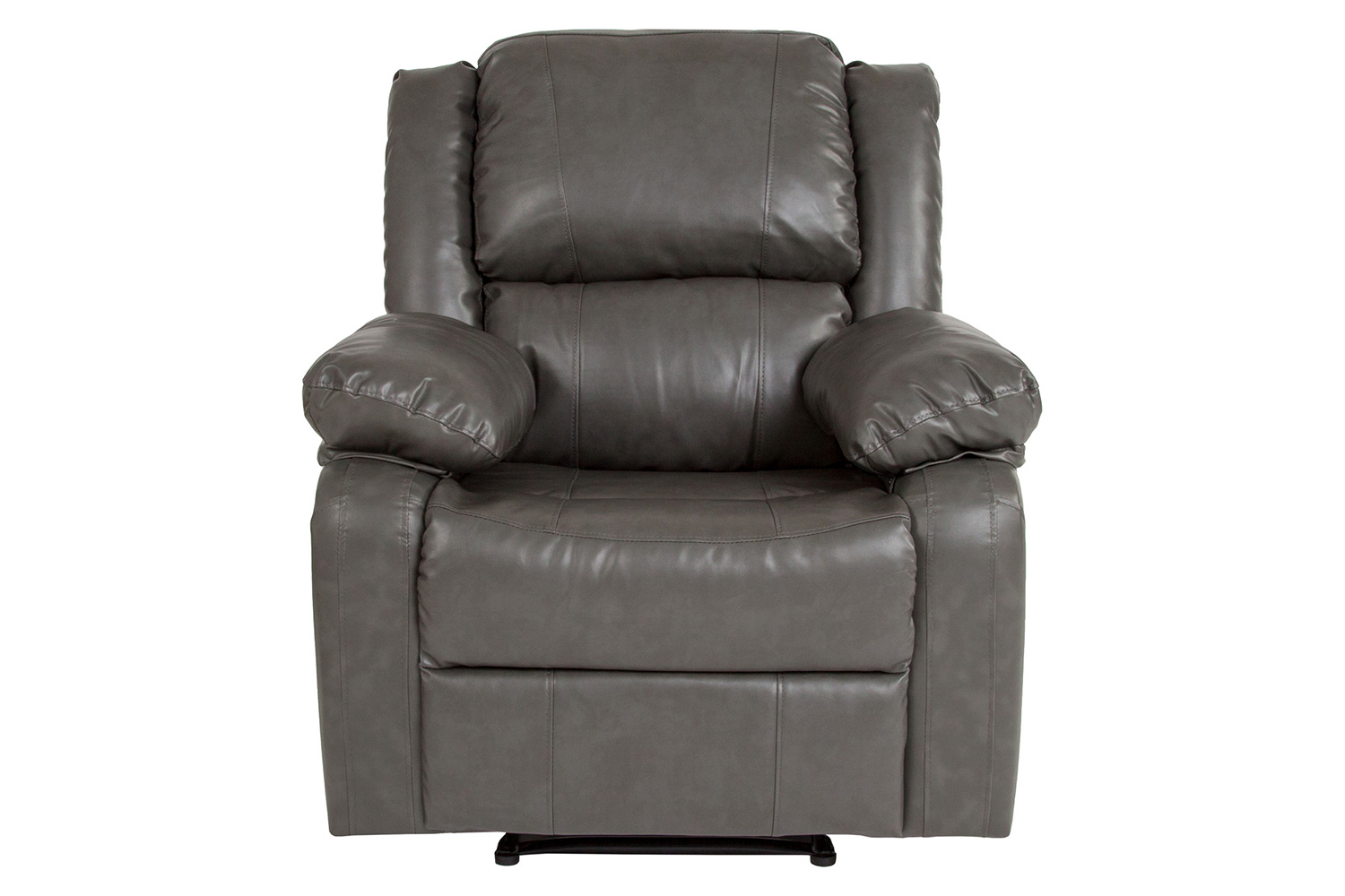 BLNK Harmony Series LeatherSoft Recliner - Gray