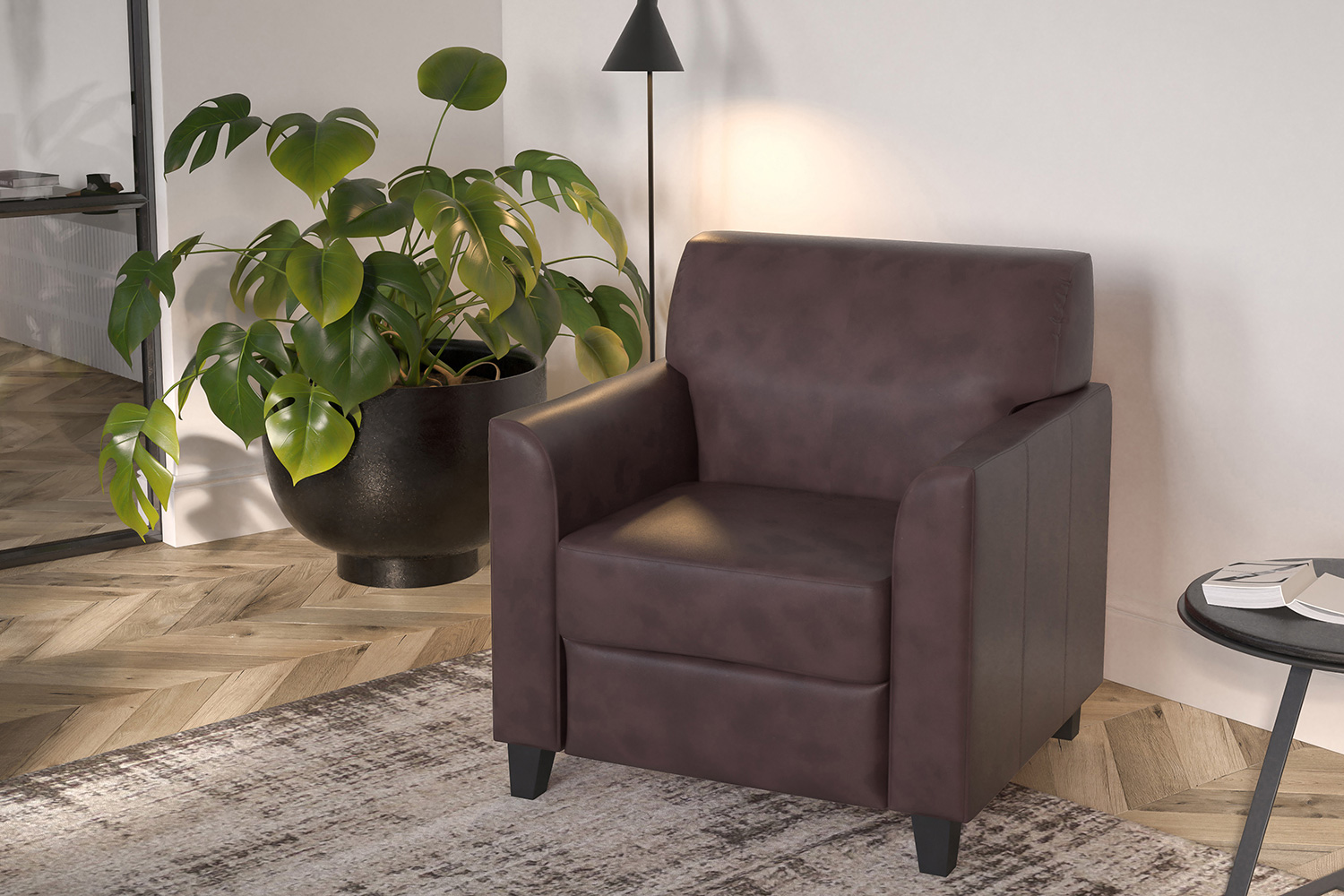 BLNK HERCULES Diplomat Series LeatherSoft Chair