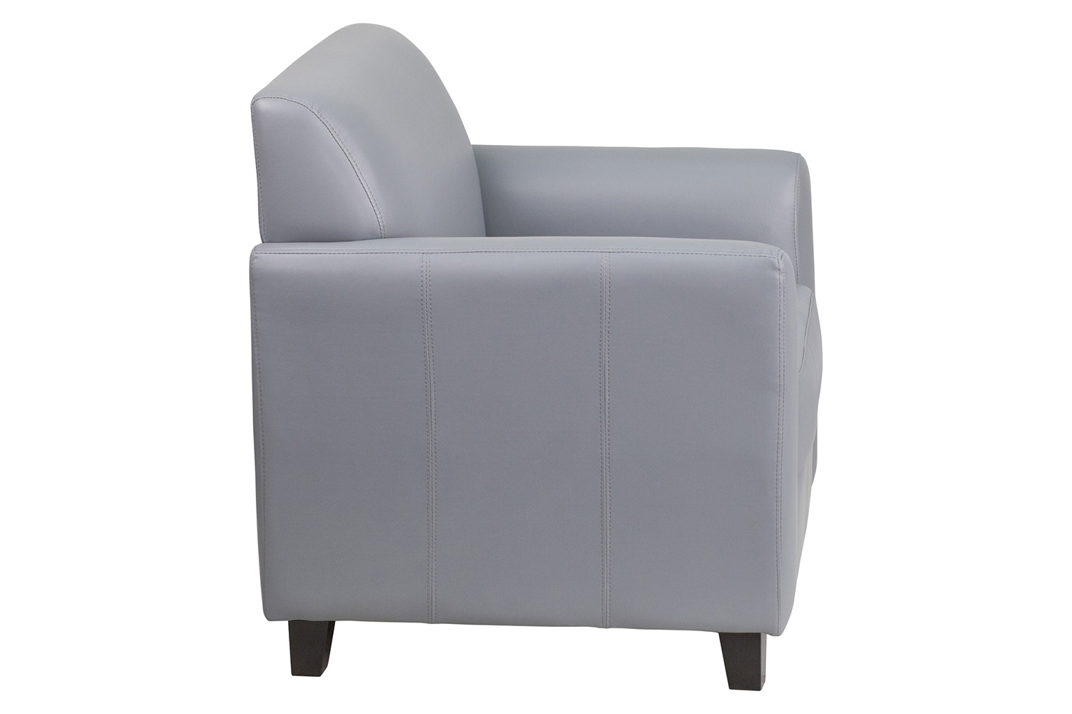 BLNK HERCULES Diplomat Series LeatherSoft Chair - Gray