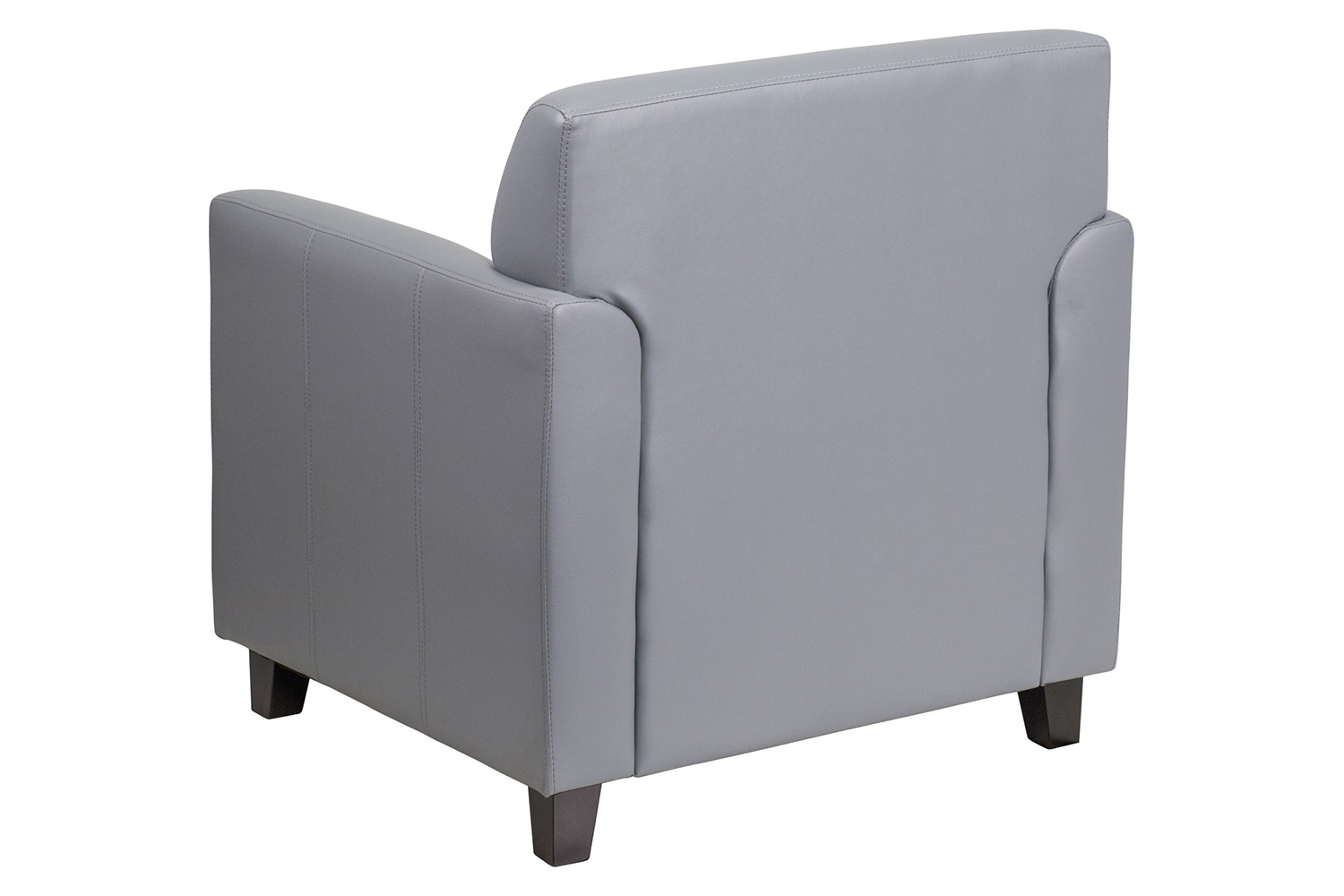 BLNK HERCULES Diplomat Series LeatherSoft Chair - Gray