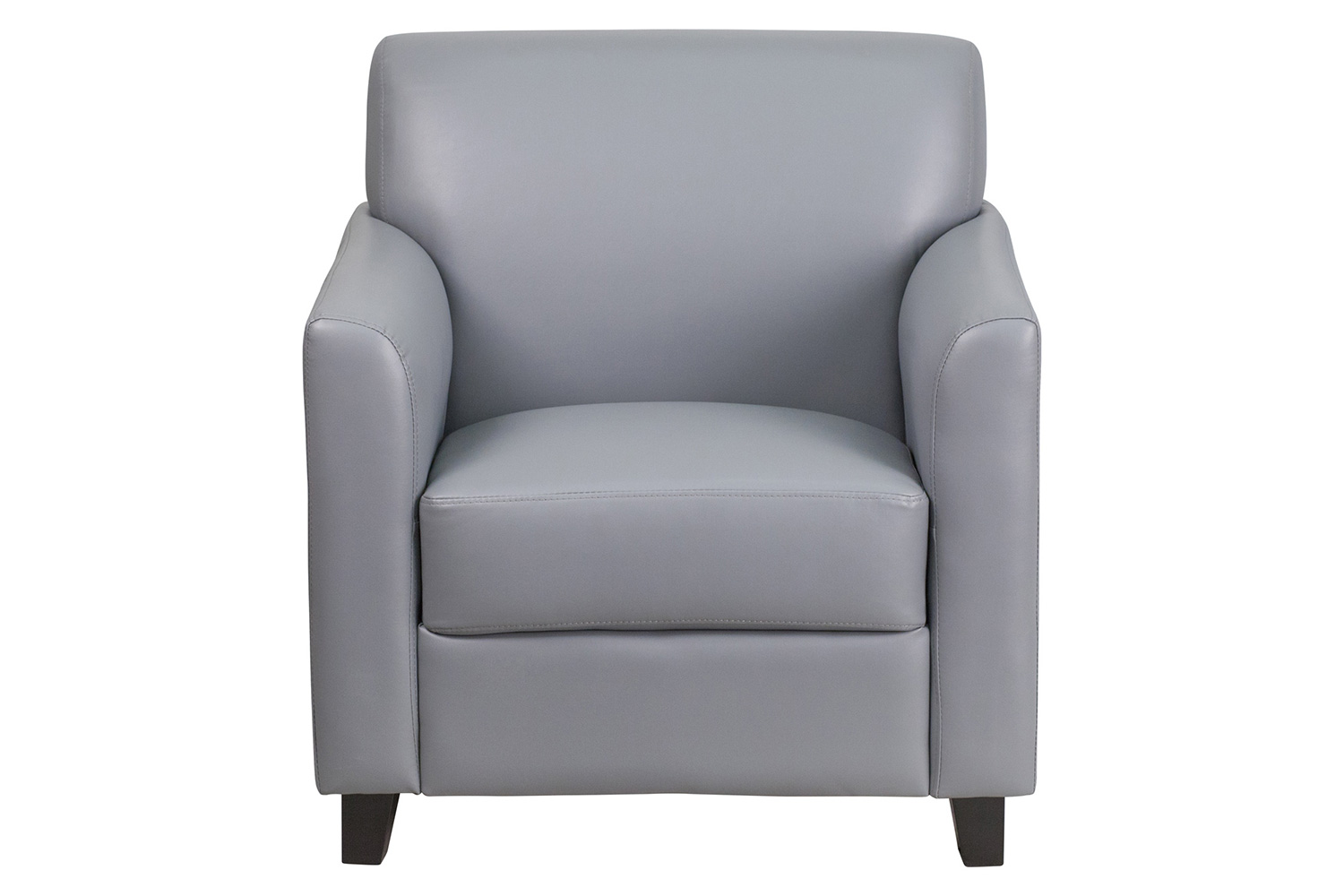 BLNK HERCULES Diplomat Series LeatherSoft Chair - Gray