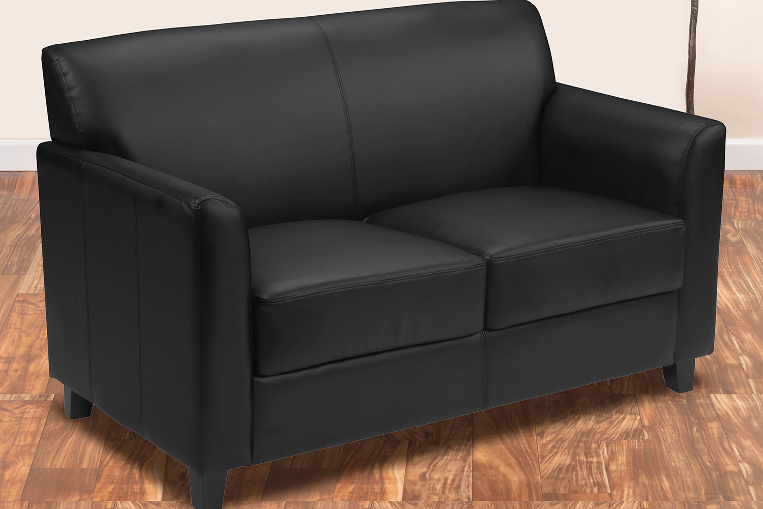 BLNK HERCULES Diplomat Series LeatherSoft Loveseat