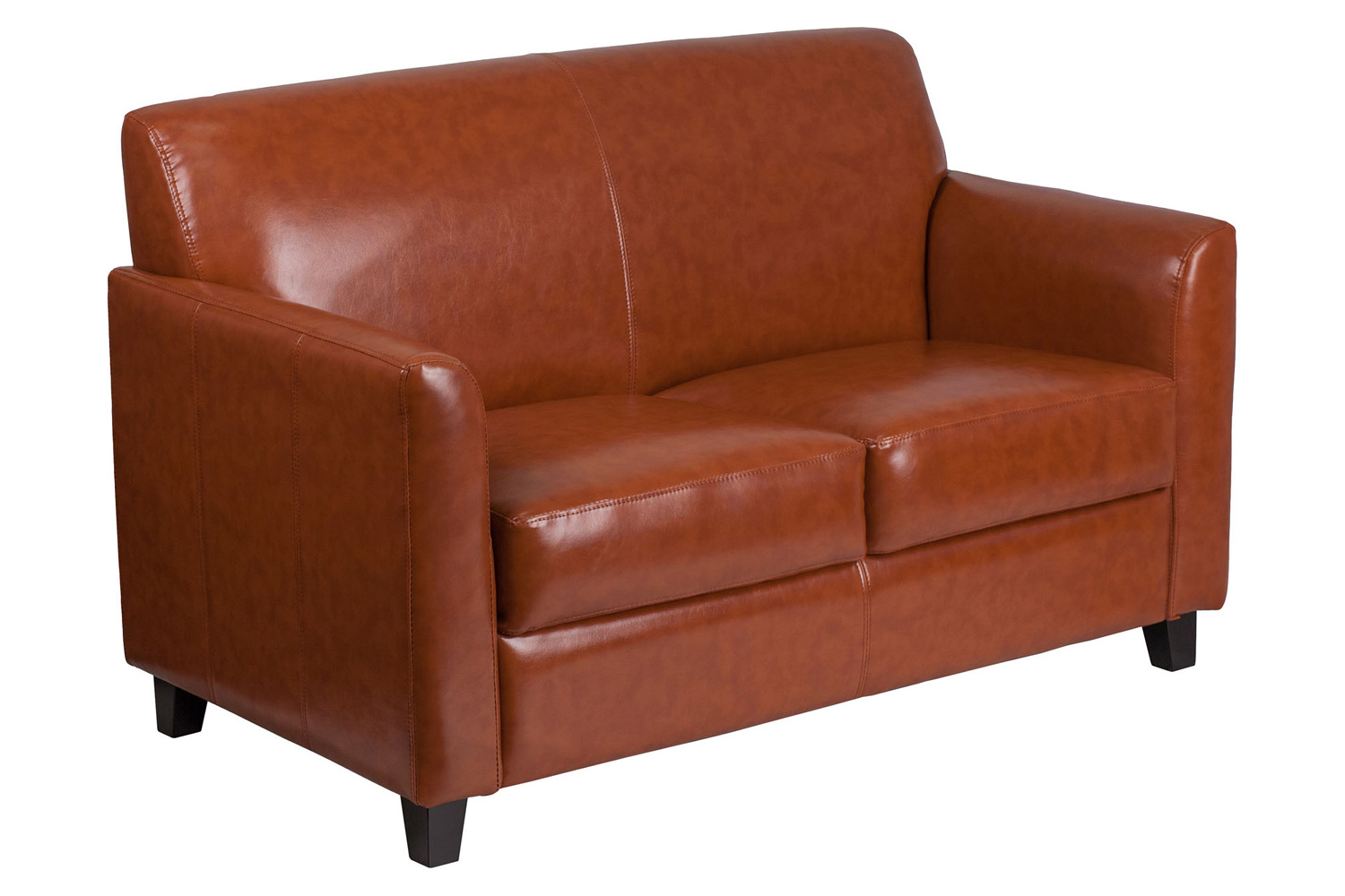 BLNK HERCULES Diplomat Series LeatherSoft Loveseat