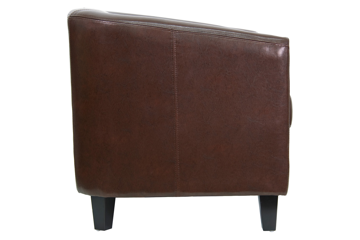 BLNK Katie LeatherSoft Lounge Chair - Brown