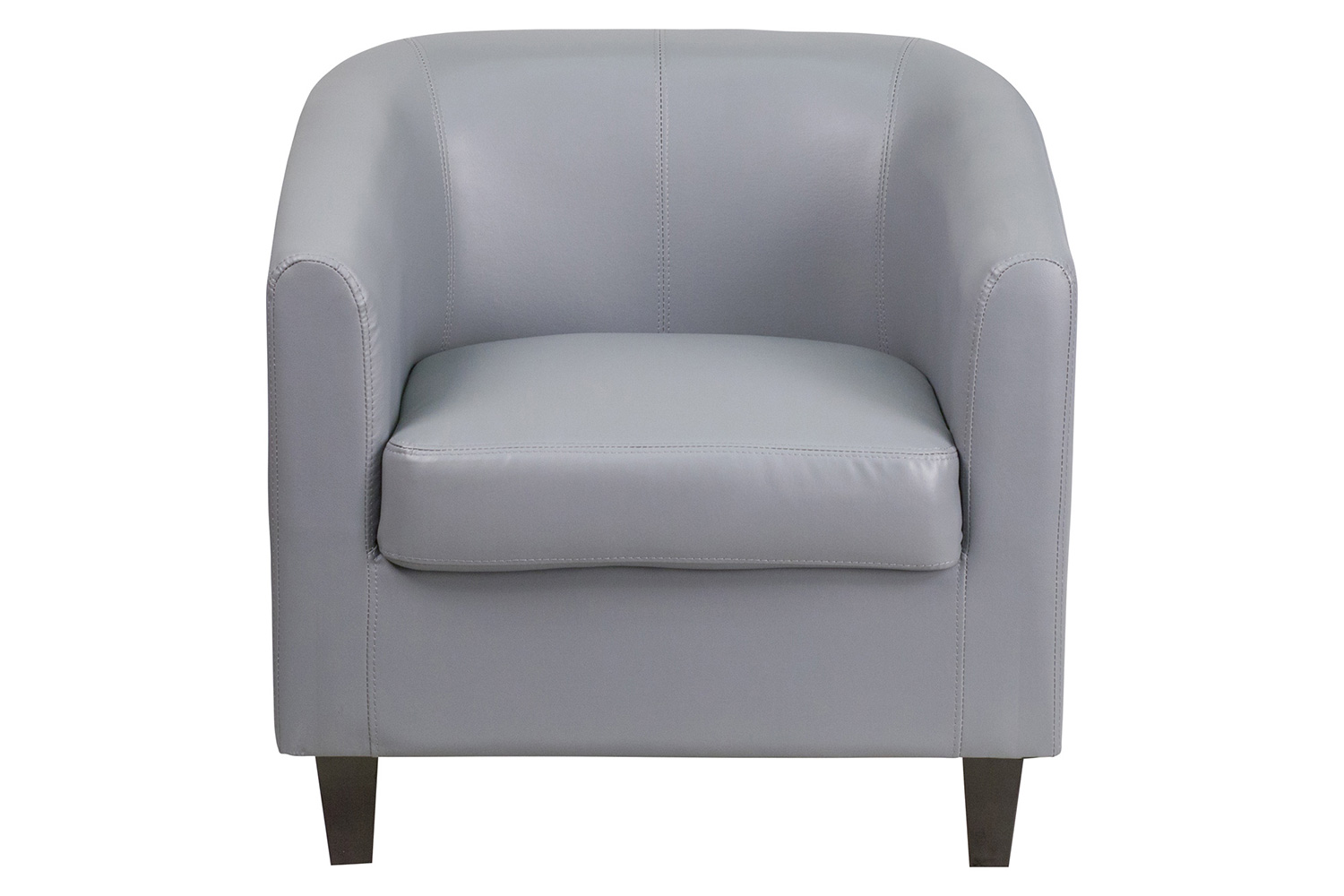 BLNK Katie LeatherSoft Lounge Chair - Gray