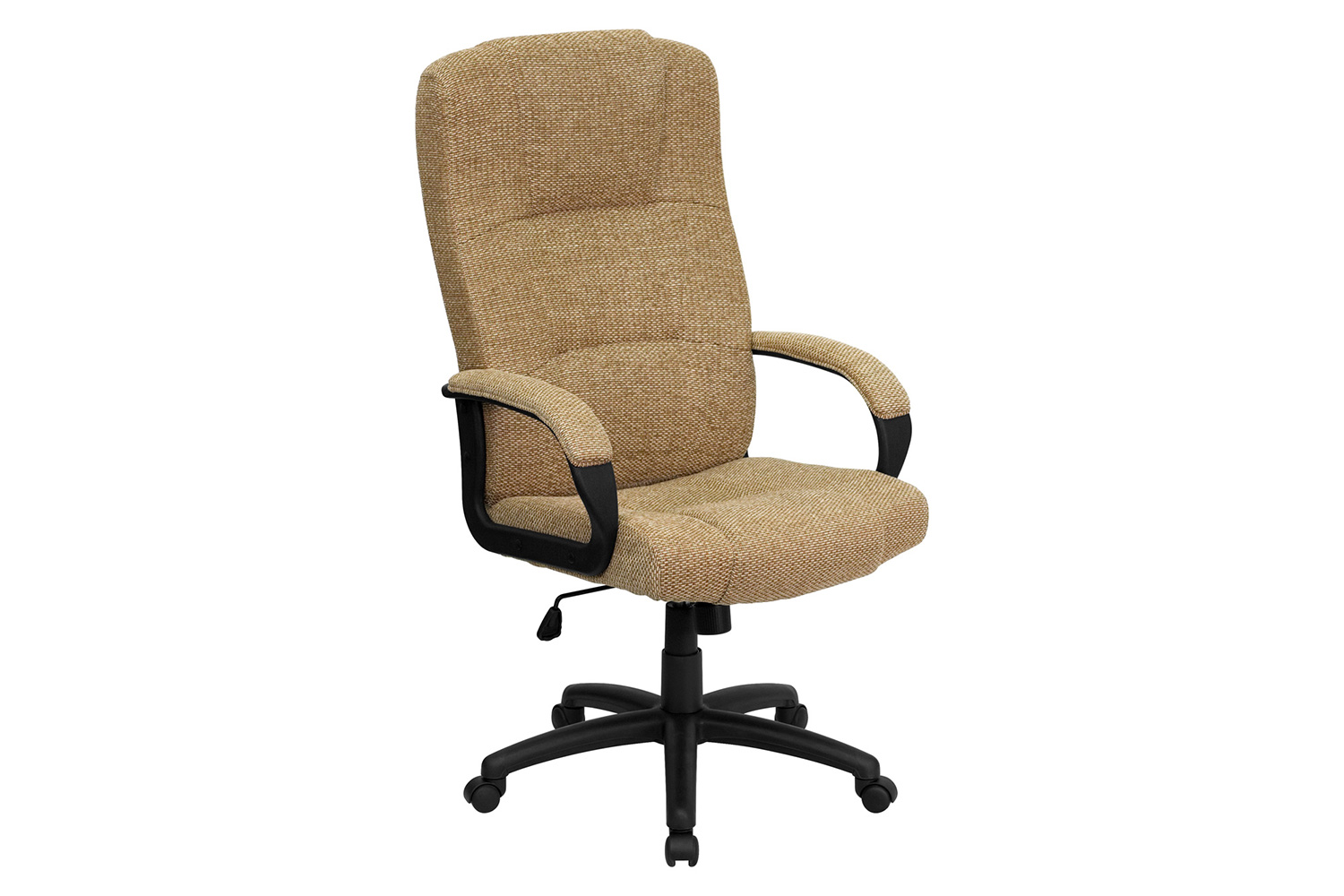 BLNK Rochelle Fabric High-Back Executive Swivel Office Chair with Arms