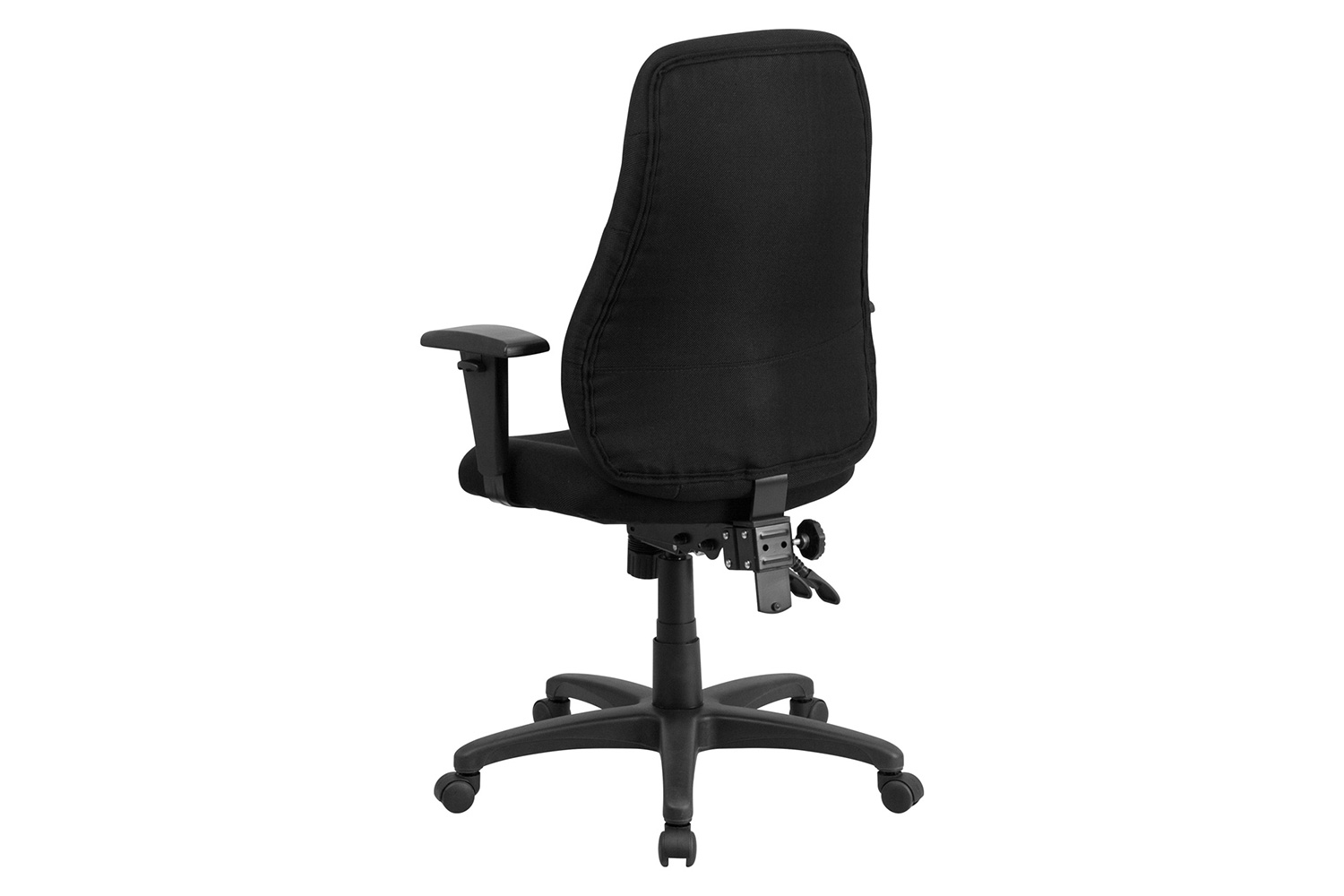 BLNK Hughes Fabric High-Back Multifunction Swivel Ergonomic Task Office Chair - with Adjustable Arms