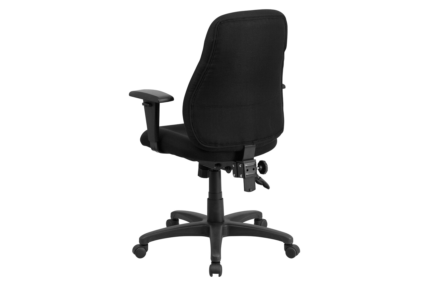 BLNK Brandy Fabric Mid-Back Multifunction Swivel Ergonomic Task Office Chair - with Adjustable Arms