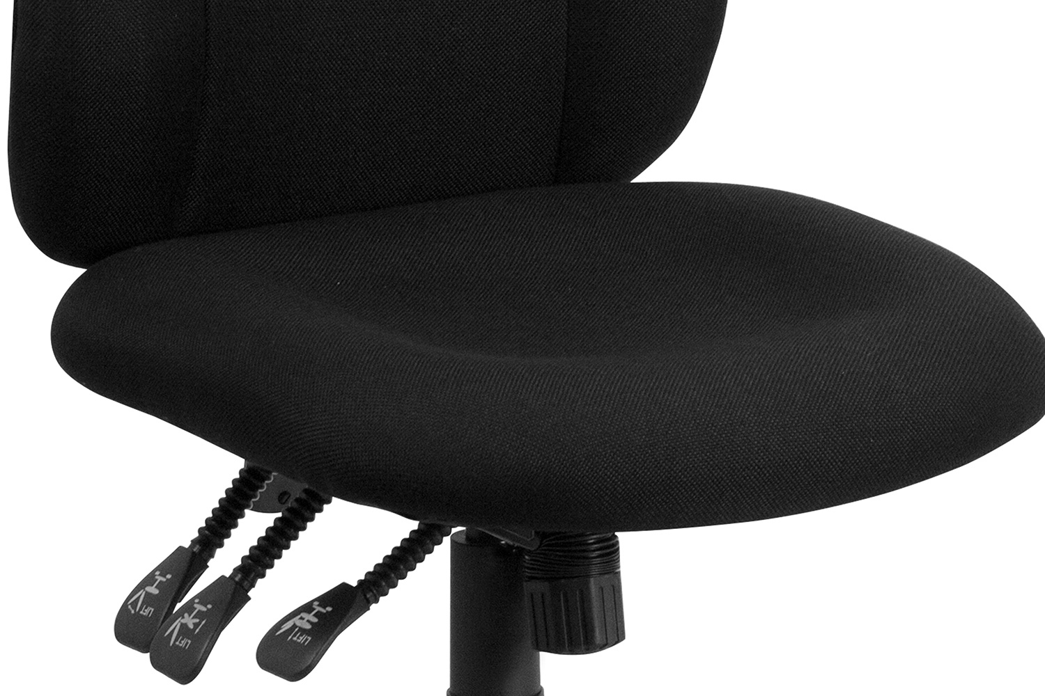 BLNK Brandy Fabric Mid-Back Multifunction Swivel Ergonomic Task Office Chair