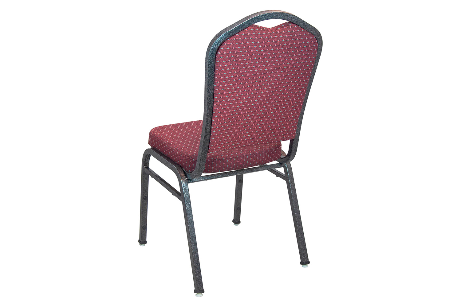 BLNK - Advantage Premium Crown Back Banquet Chair with Silver Vein