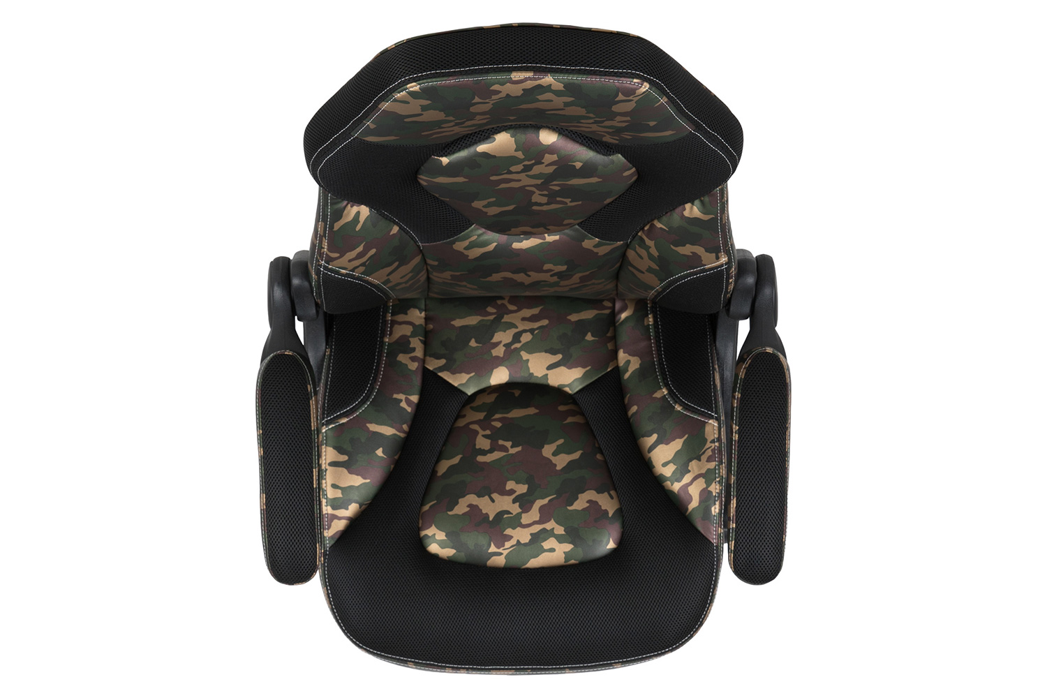 BLNK X10 Gaming Racing Office Ergonomic Computer PC Adjustable Swivel Chair with Flip-up Arms - Camouflage/Black