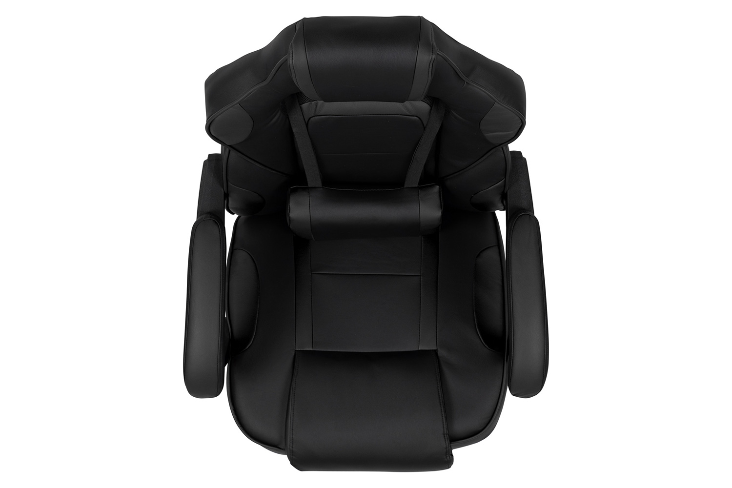 BLNK X40 Gaming Racing Ergonomic Computer Chair with Fully Reclining Back/Arms, Slide-Out Footrest, Massaging Lumbar - Black