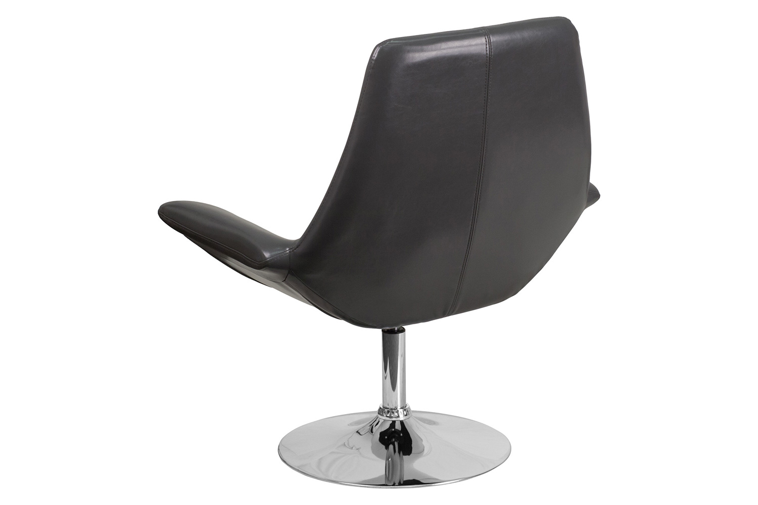 BLNK™ HERCULES Sabrina Series LeatherSoft Side Reception Chair - Gray