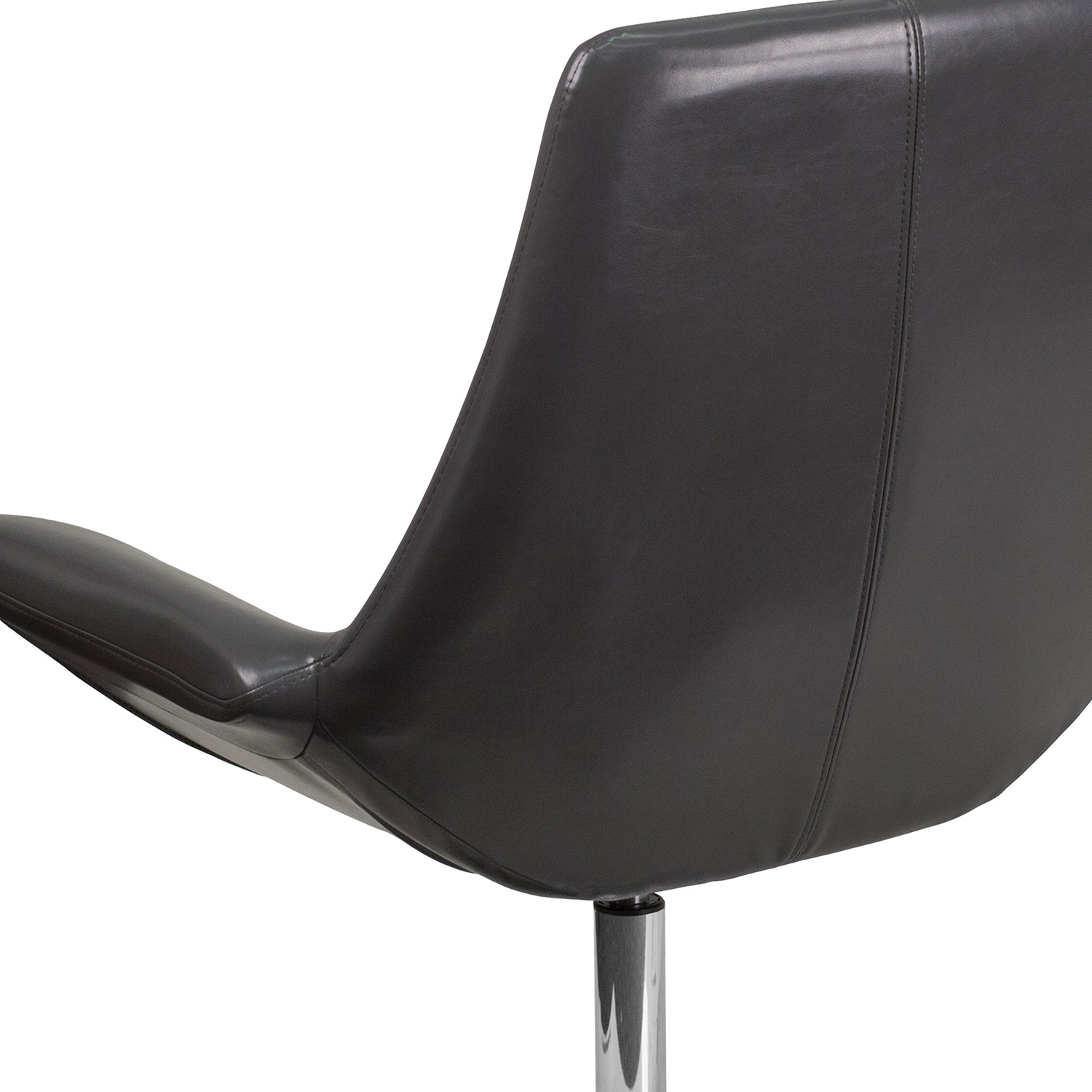 BLNK™ HERCULES Sabrina Series LeatherSoft Side Reception Chair - Gray