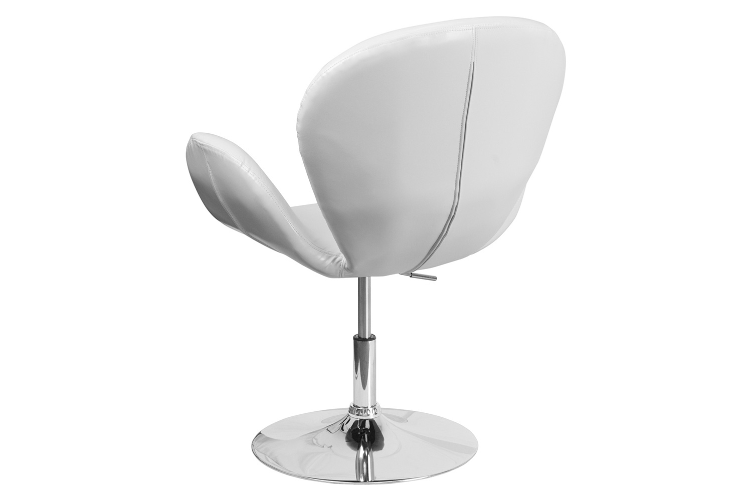 BLNK - HERCULES Trestron Series LeatherSoft Side Reception Chair with Adjustable Height Seat