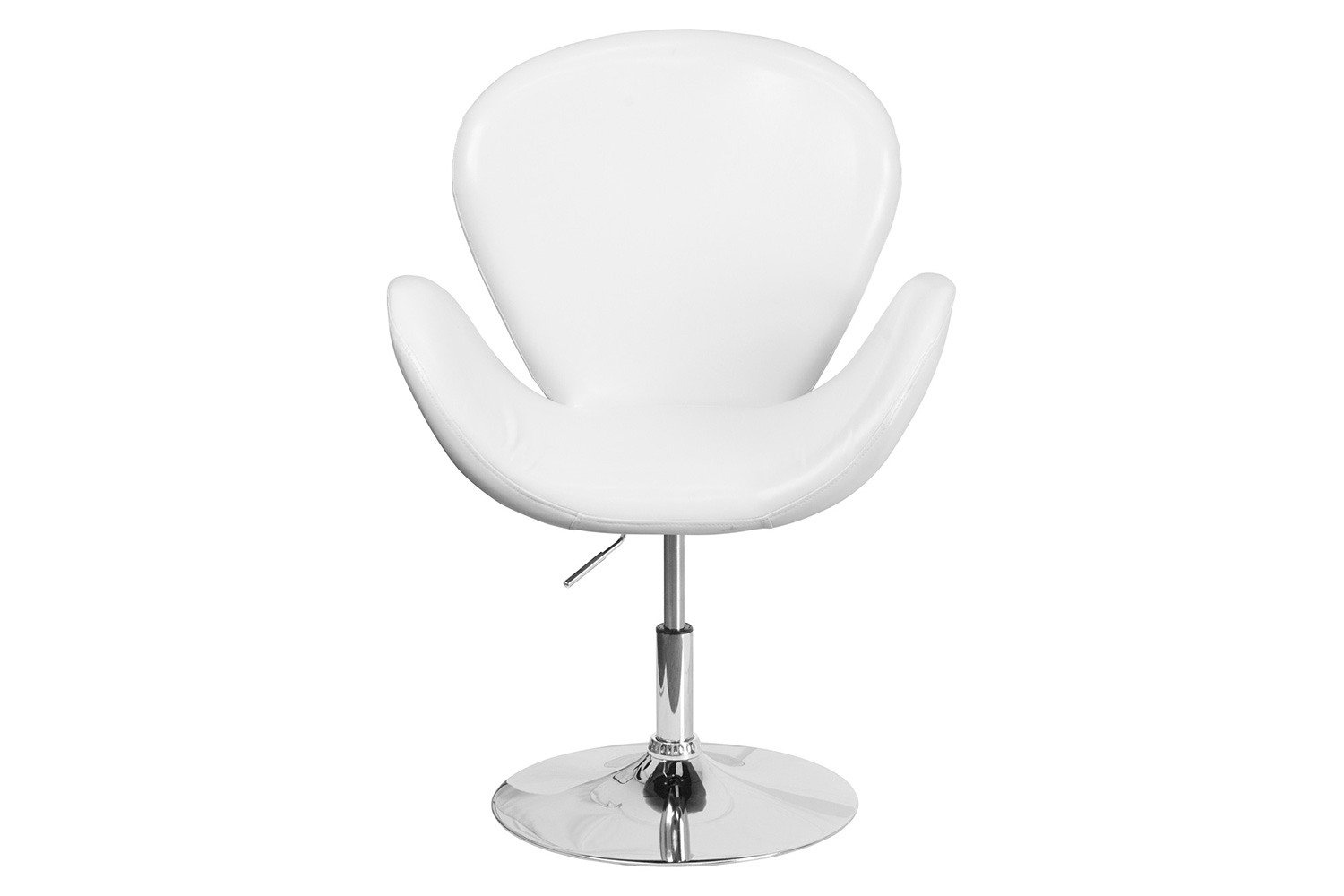 BLNK - HERCULES Trestron Series LeatherSoft Side Reception Chair with Adjustable Height Seat