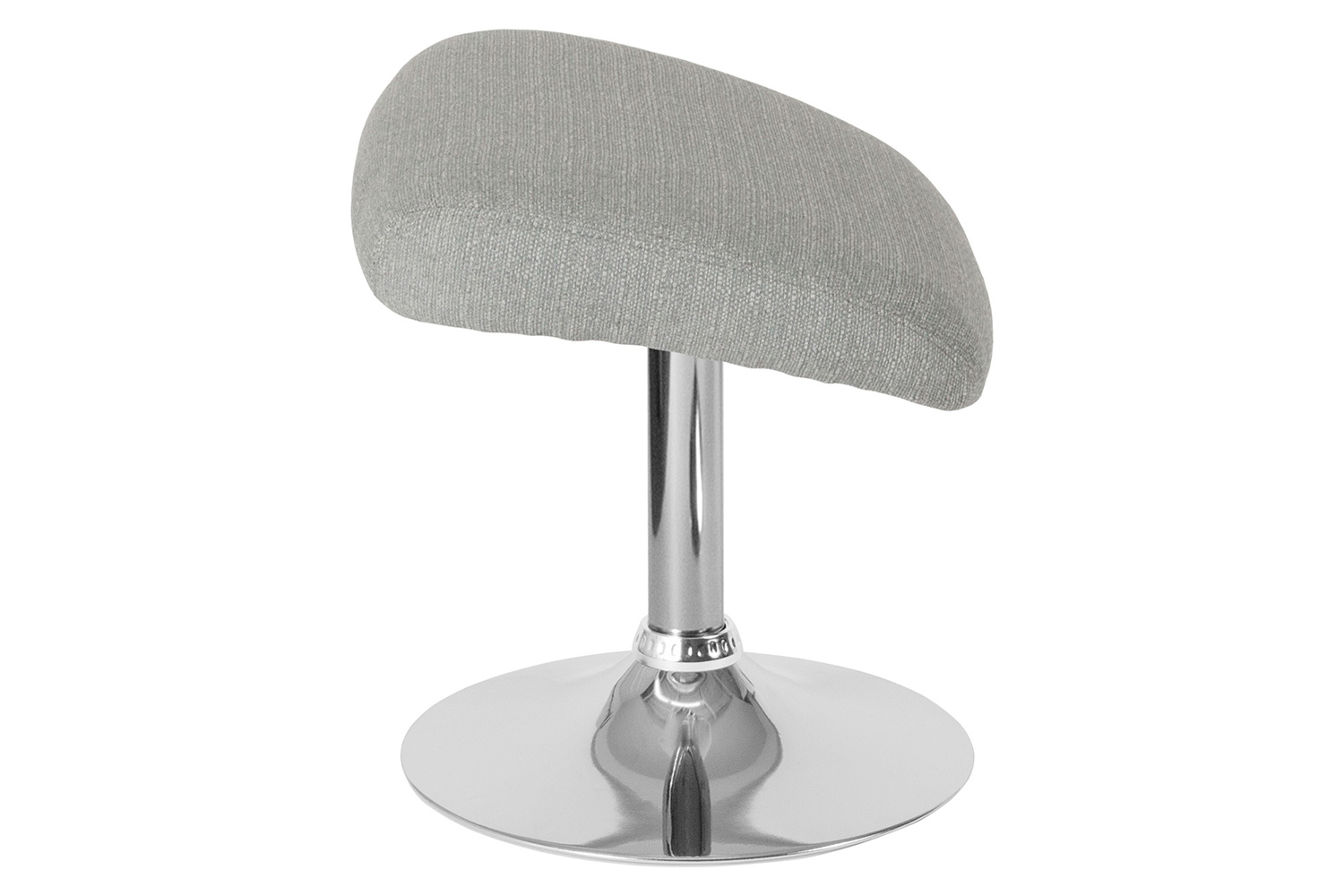 BLNK™ Egg Series Fabric Ottoman - Light Gray