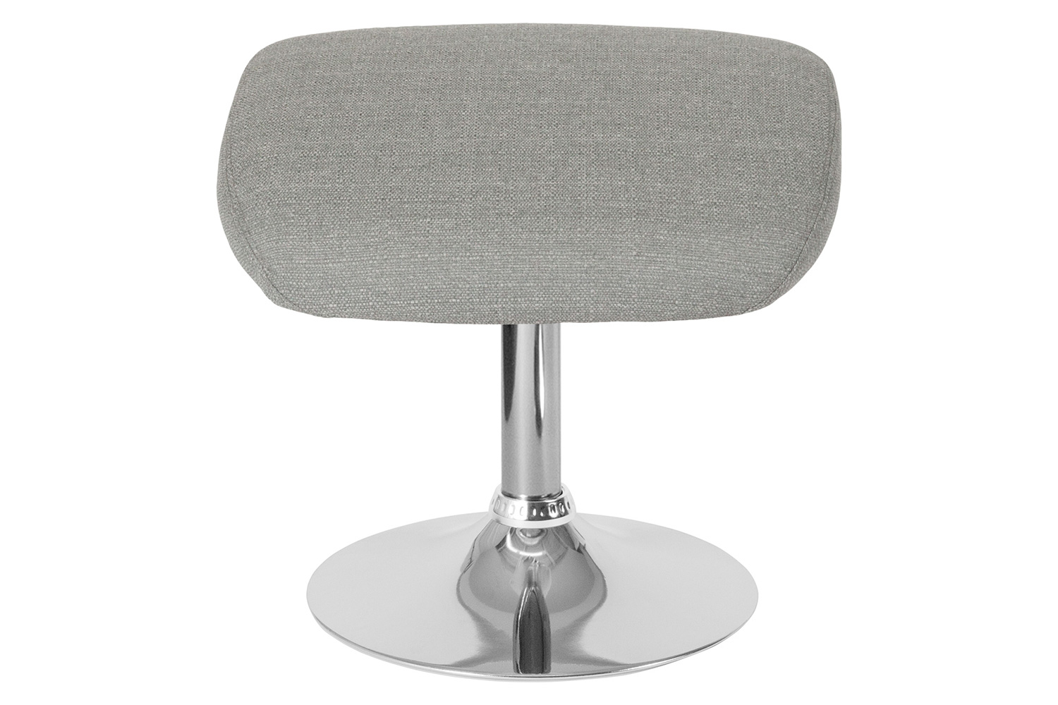 BLNK™ Egg Series Fabric Ottoman - Light Gray