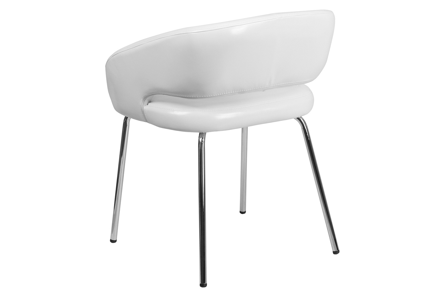 BLNK™ Fusion Series LeatherSoft Side Reception Chair - White