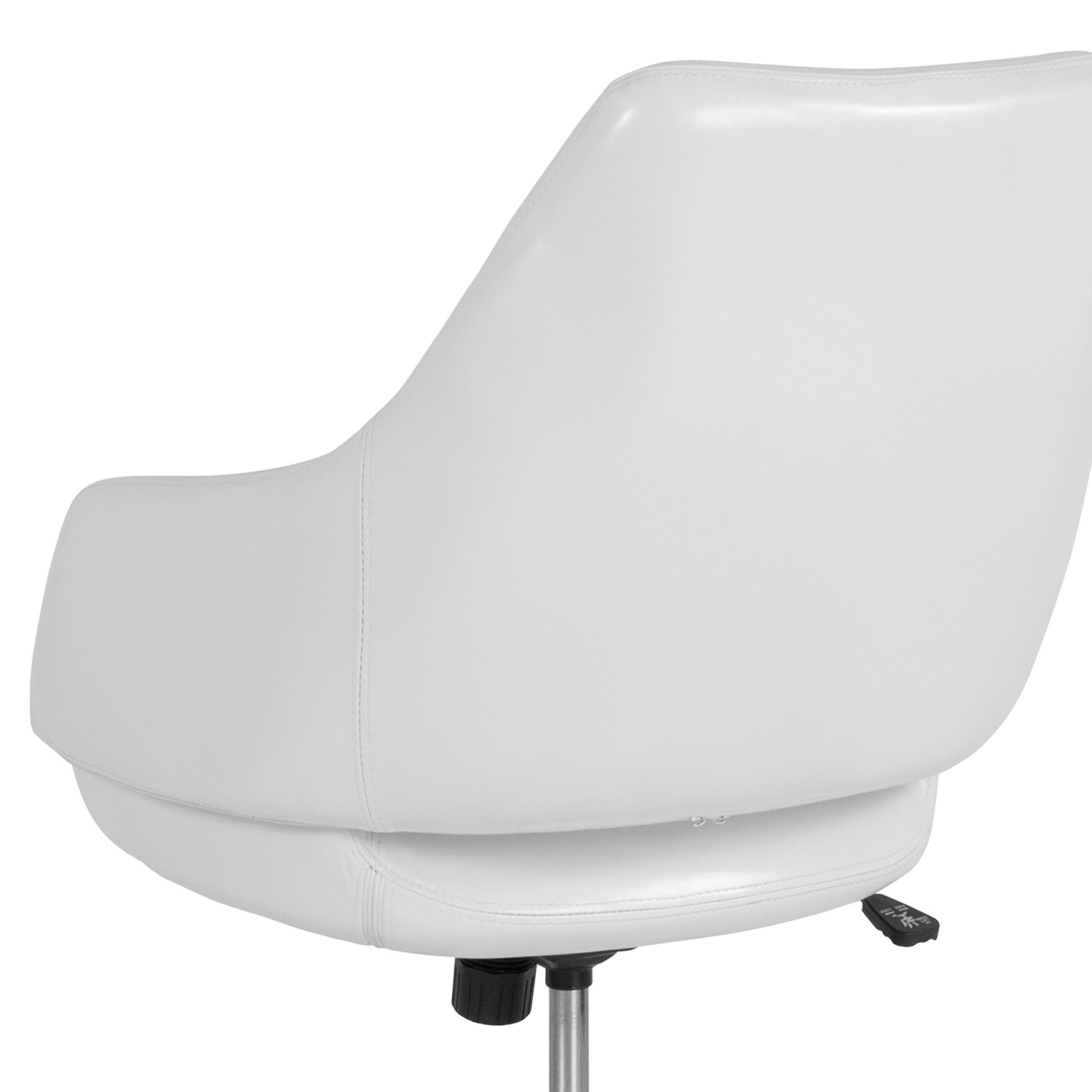 BLNK - Madrid LeatherSoft Home and Office Upholstered Mid-Back Chair