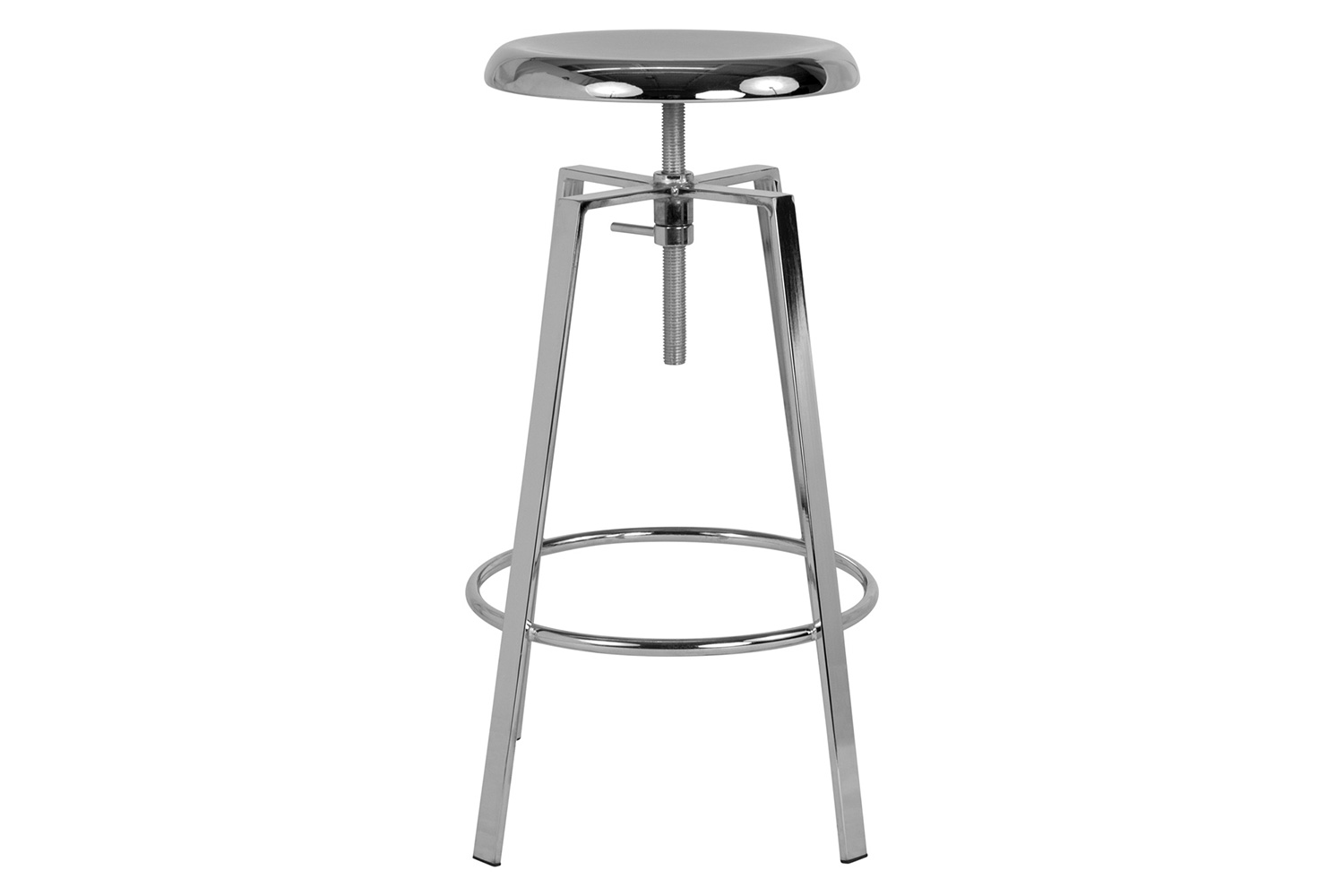 BLNK Toledo Industrial Style Bar Stool with Swivel Lift Adjustable Height Seat