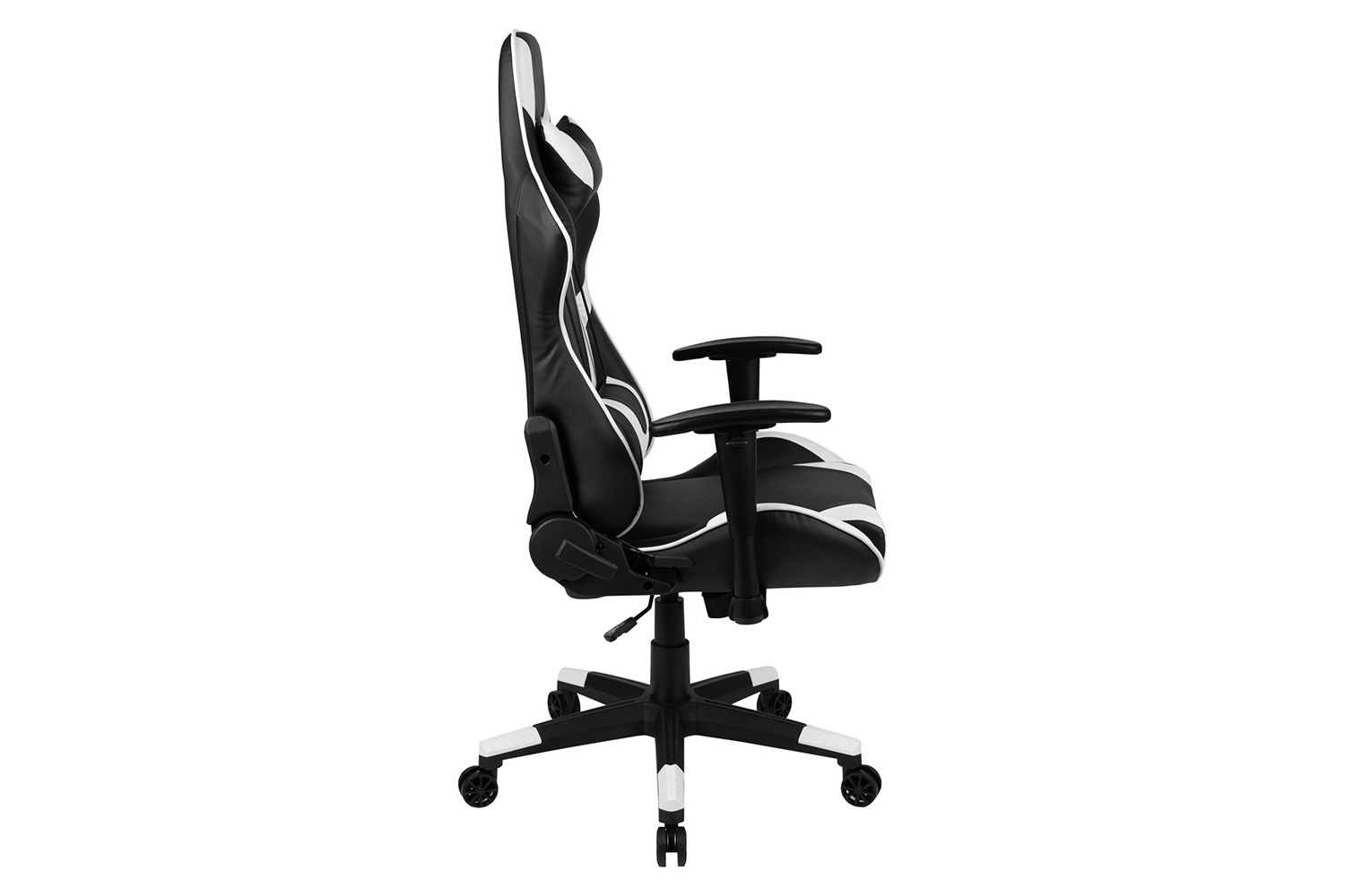 BLNK X20 Gaming Racing Office Ergonomic Computer PC Adjustable Swivel Chair with Fully Reclining Back - Black