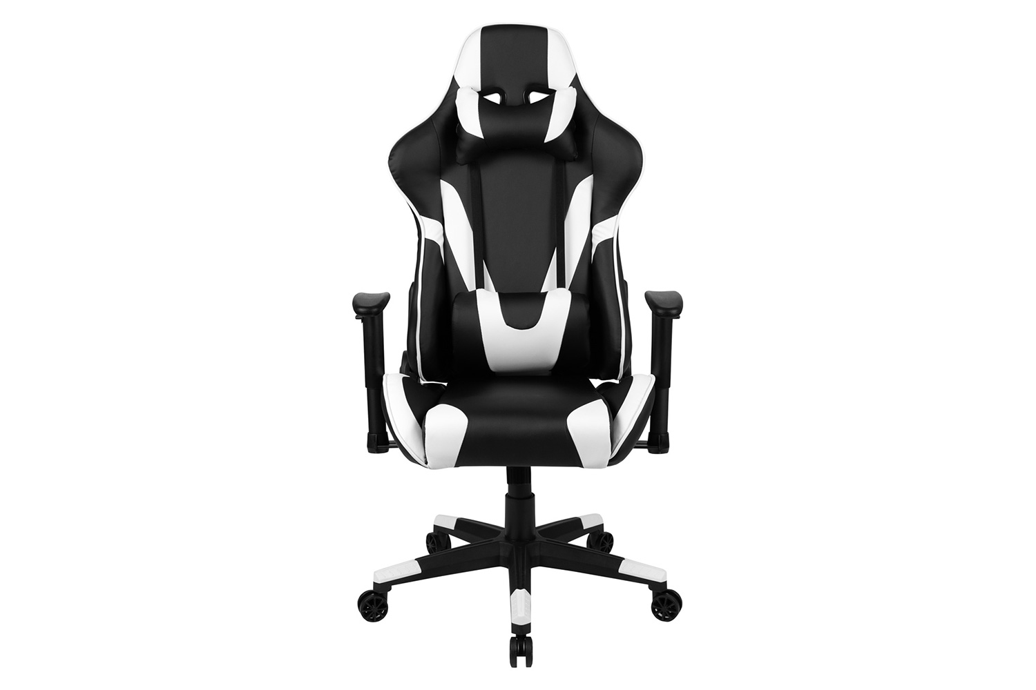 BLNK X20 Gaming Racing Office Ergonomic Computer PC Adjustable Swivel Chair with Fully Reclining Back - Black