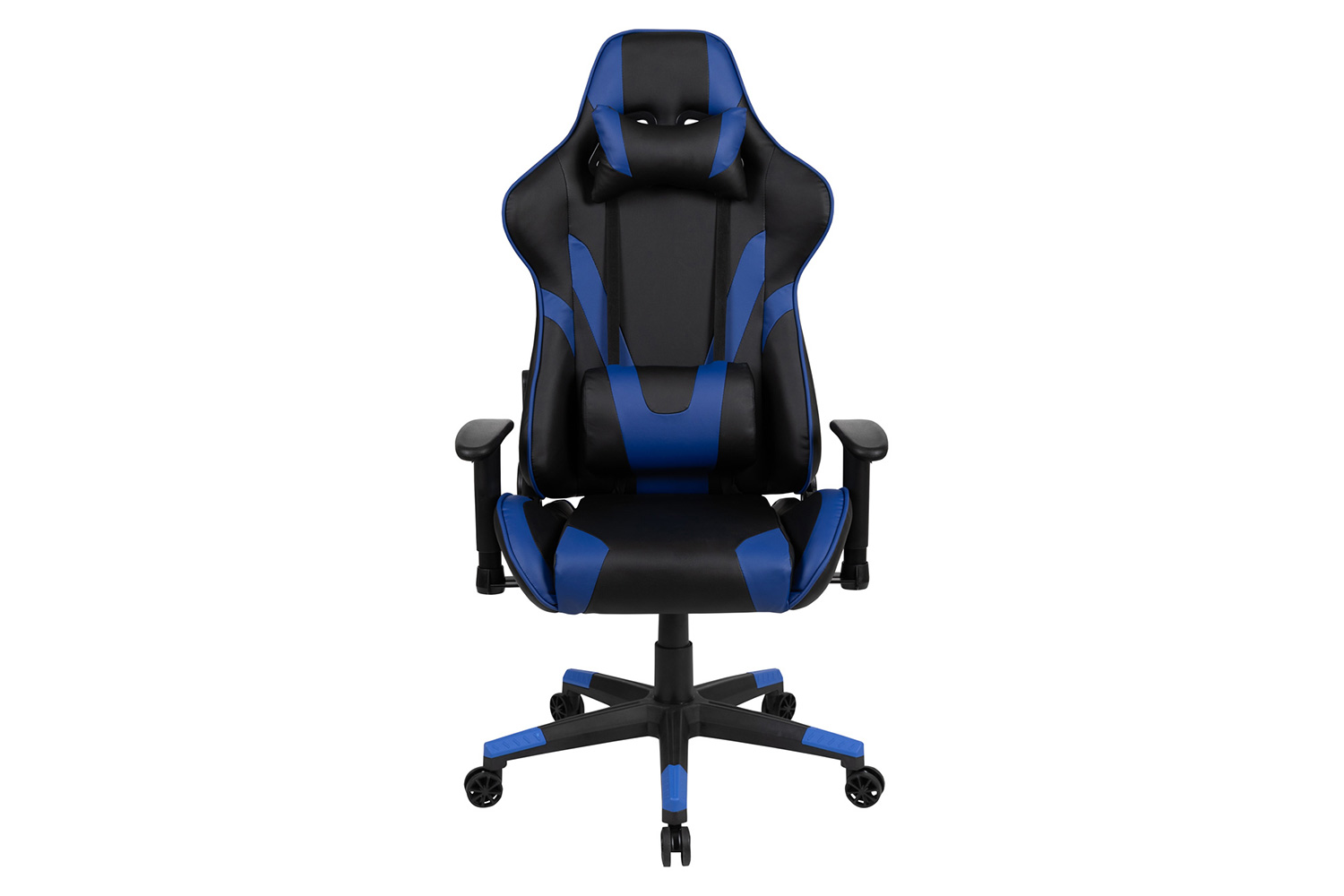 BLNK X20 Gaming Racing Office Ergonomic Computer PC Adjustable Swivel Chair with Reclining Back - Blue