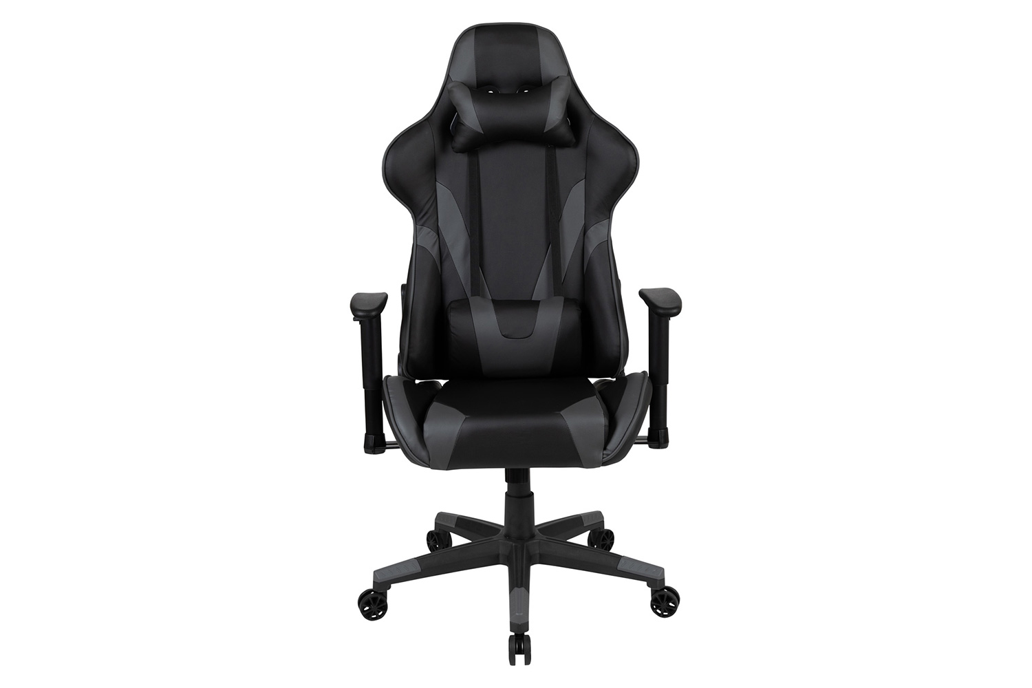 BLNK X20 Gaming Racing Office Ergonomic Computer PC Adjustable Swivel Chair with Reclining Back - Gray