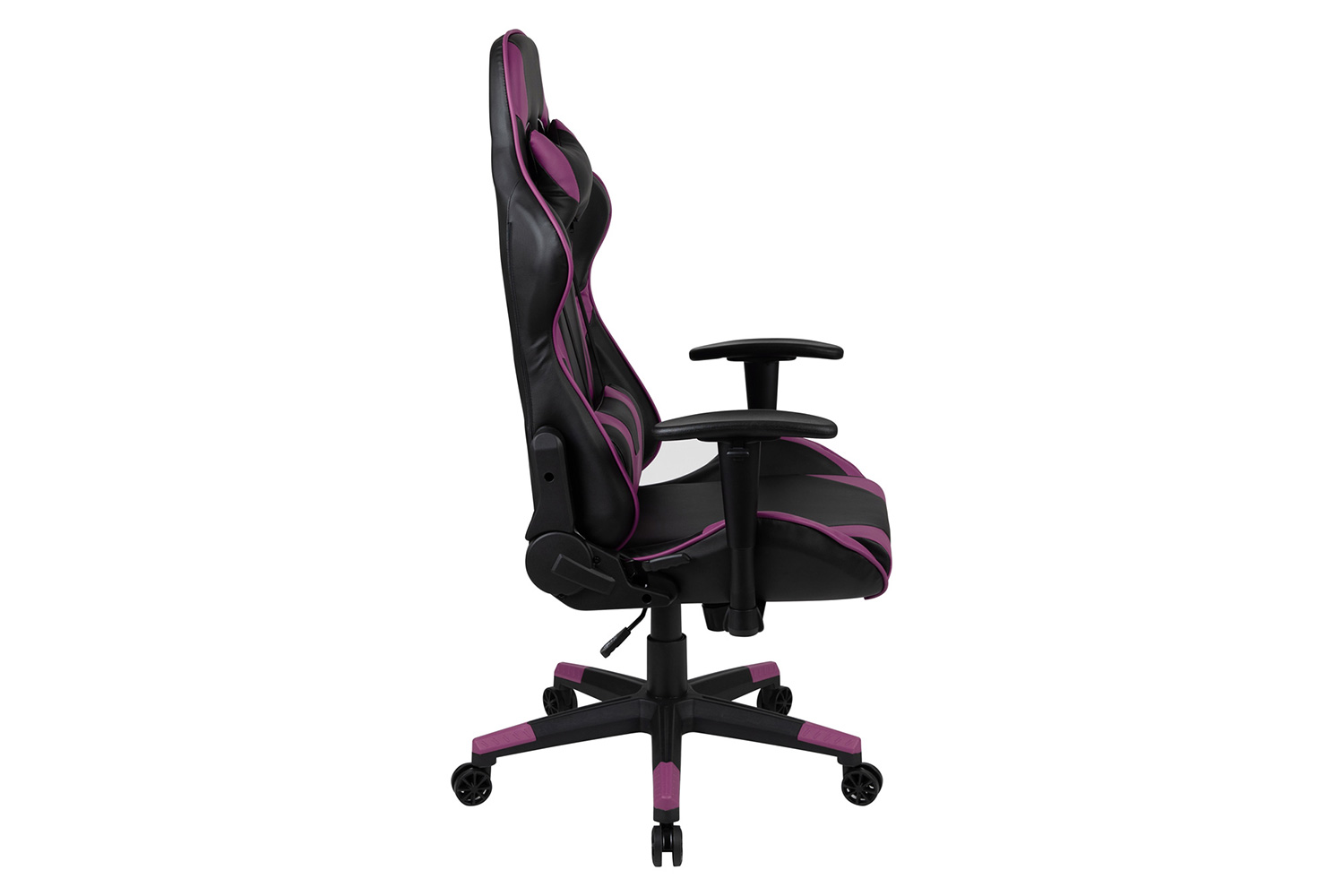 BLNK X20 Gaming Racing Office Ergonomic Computer PC Adjustable Swivel Chair with Fully Reclining Back - Purple