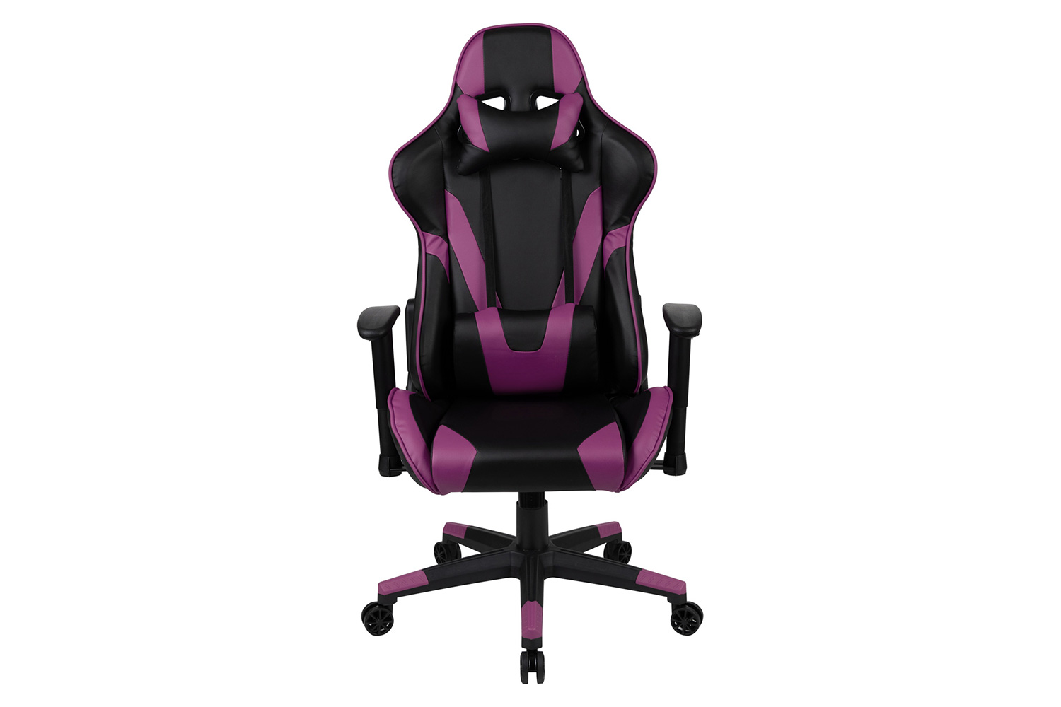 BLNK X20 Gaming Racing Office Ergonomic Computer PC Adjustable Swivel Chair with Fully Reclining Back - Purple