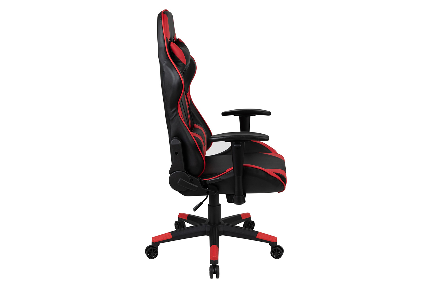 BLNK X20 Gaming Racing Office Ergonomic Computer PC Adjustable Swivel Chair with Fully Reclining Back - Red