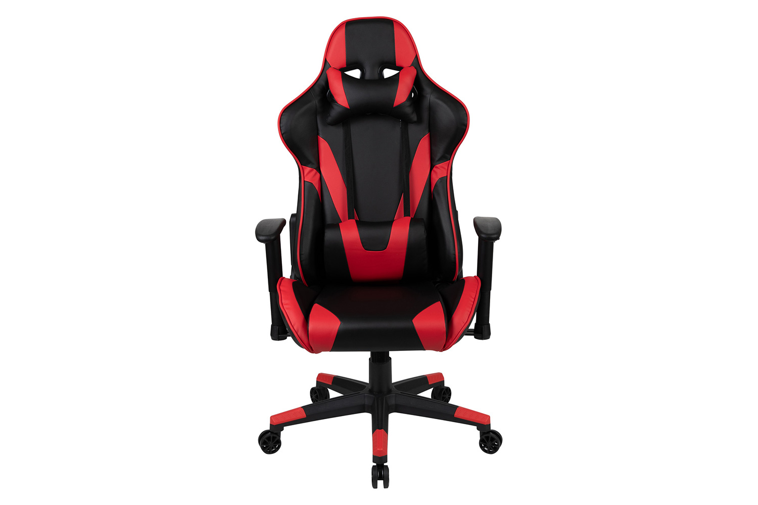 BLNK X20 Gaming Racing Office Ergonomic Computer PC Adjustable Swivel Chair with Fully Reclining Back - Red