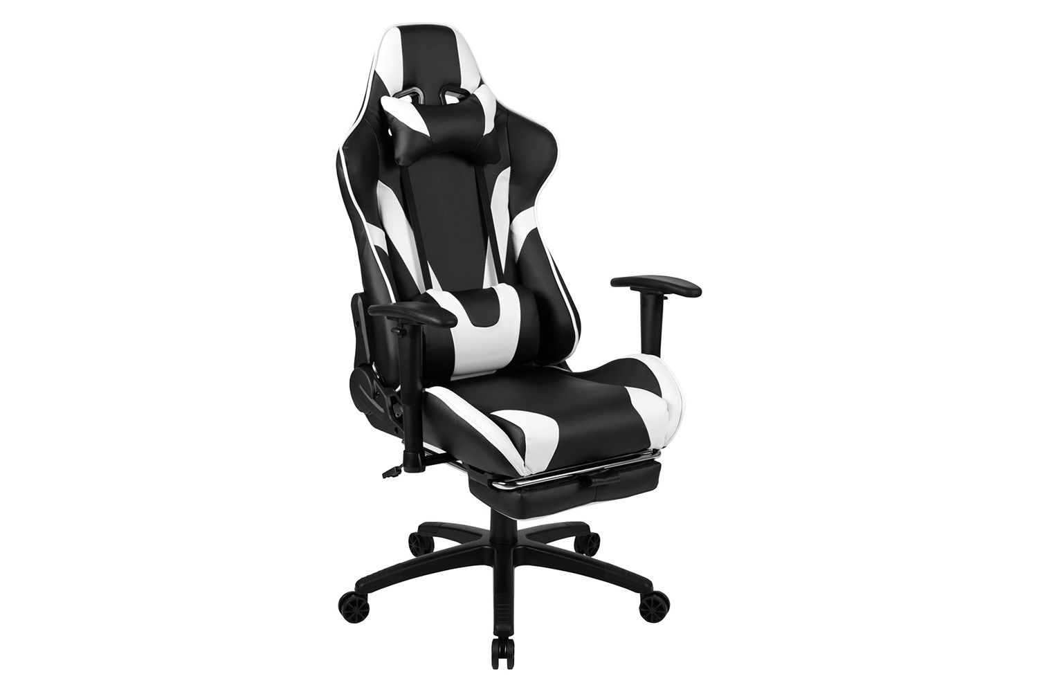 BLNK X30 Gaming Racing Office Ergonomic Computer Chair with Fully Reclining Back and Slide-Out Footrest