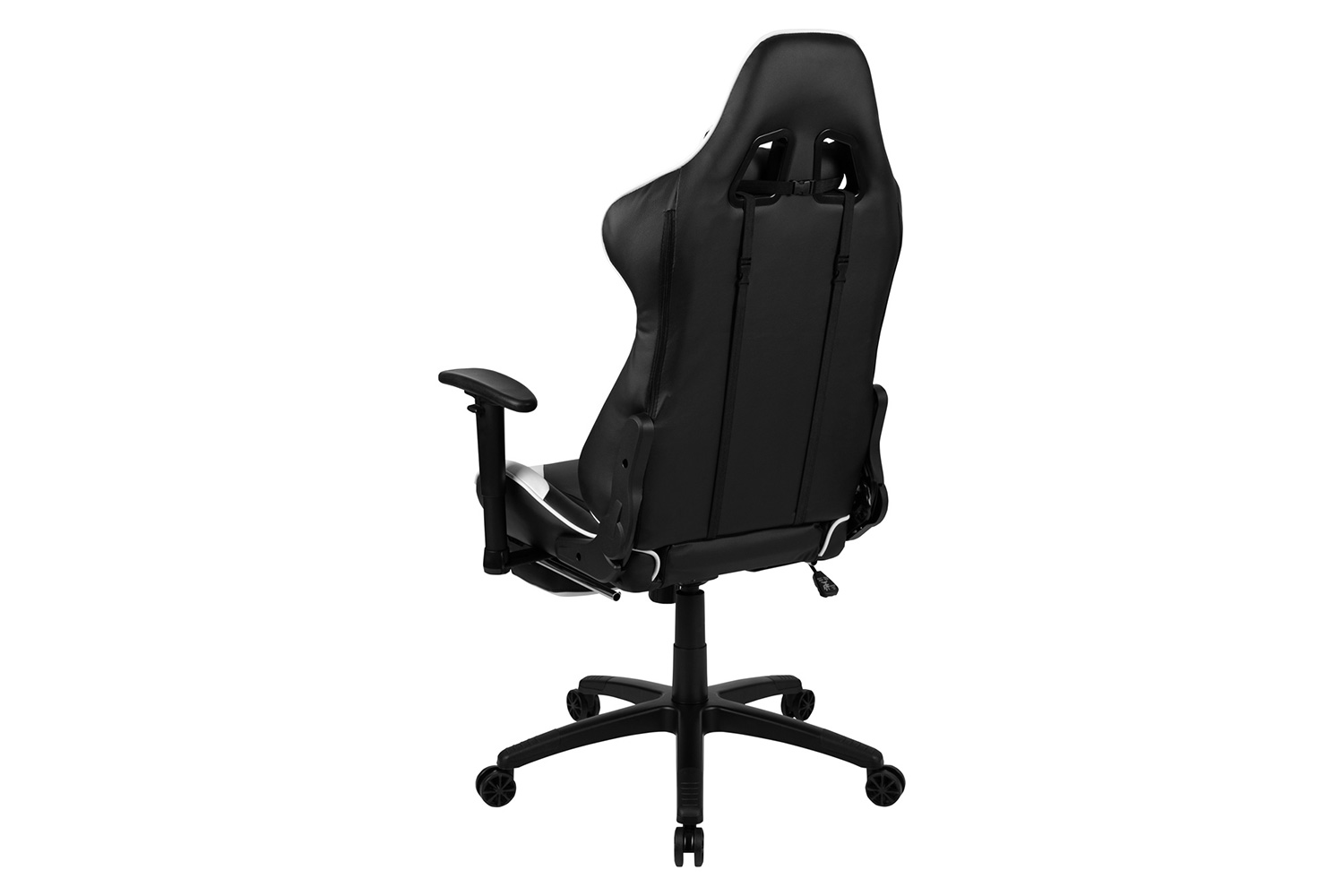 BLNK X30 Gaming Racing Office Ergonomic Computer Chair with Fully Reclining Back and Slide-Out Footrest - Black