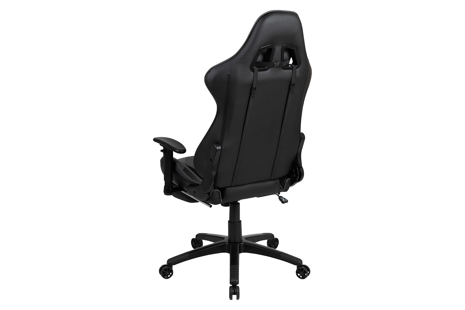 BLNK X30 Gaming Racing Office Ergonomic Computer Chair with Reclining Back and Slide-Out Footrest - Gray