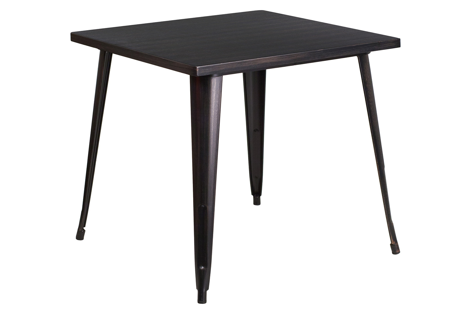 BLNK Toby Commercial Square Metal Indoor-Outdoor Table