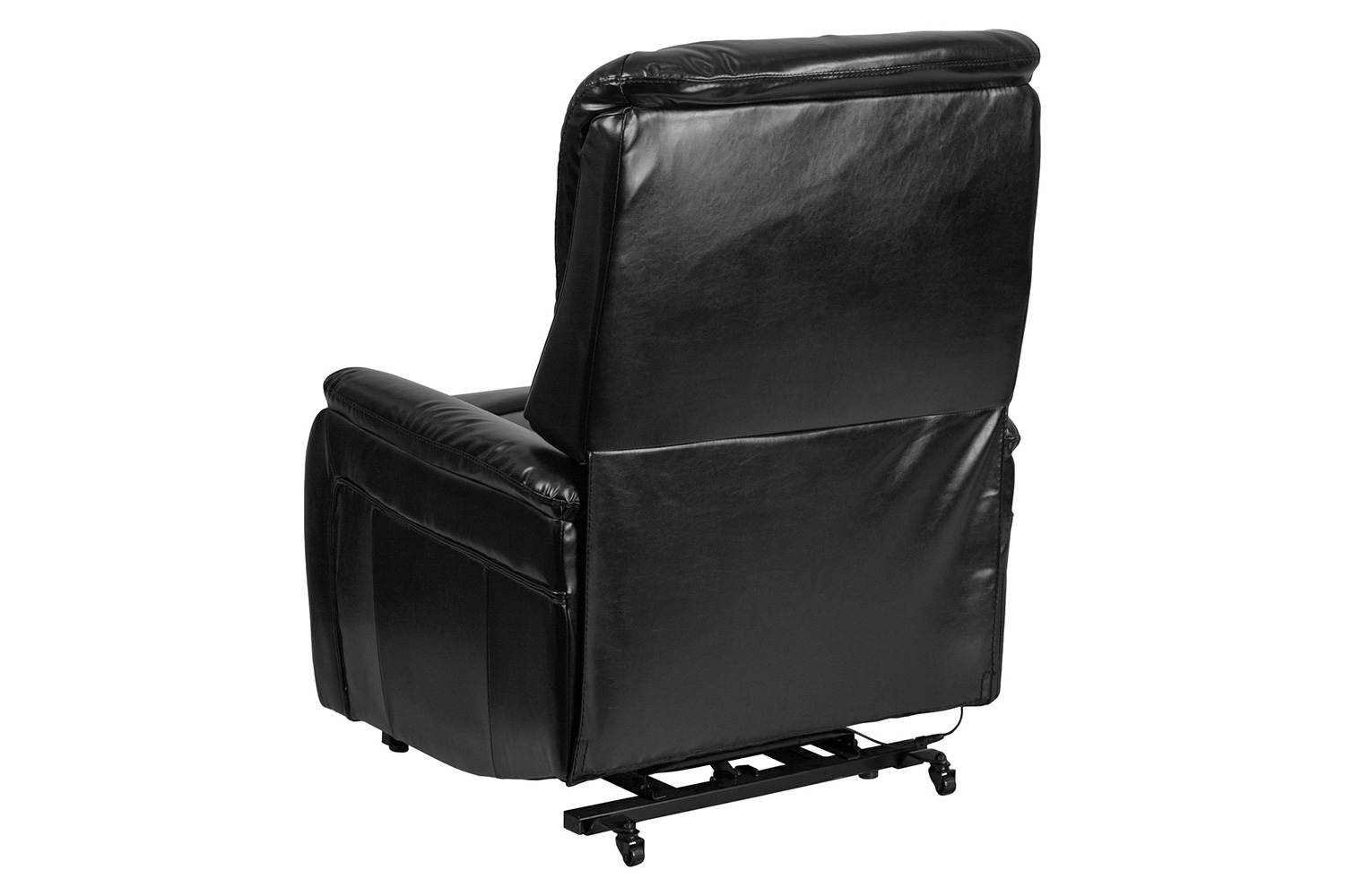 BLNK HERCULES Series LeatherSoft Remote Powered Lift Recliner for Elderly - Black