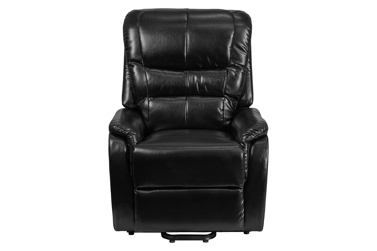 BLNK HERCULES Series LeatherSoft Remote Powered Lift Recliner for Elderly - Black