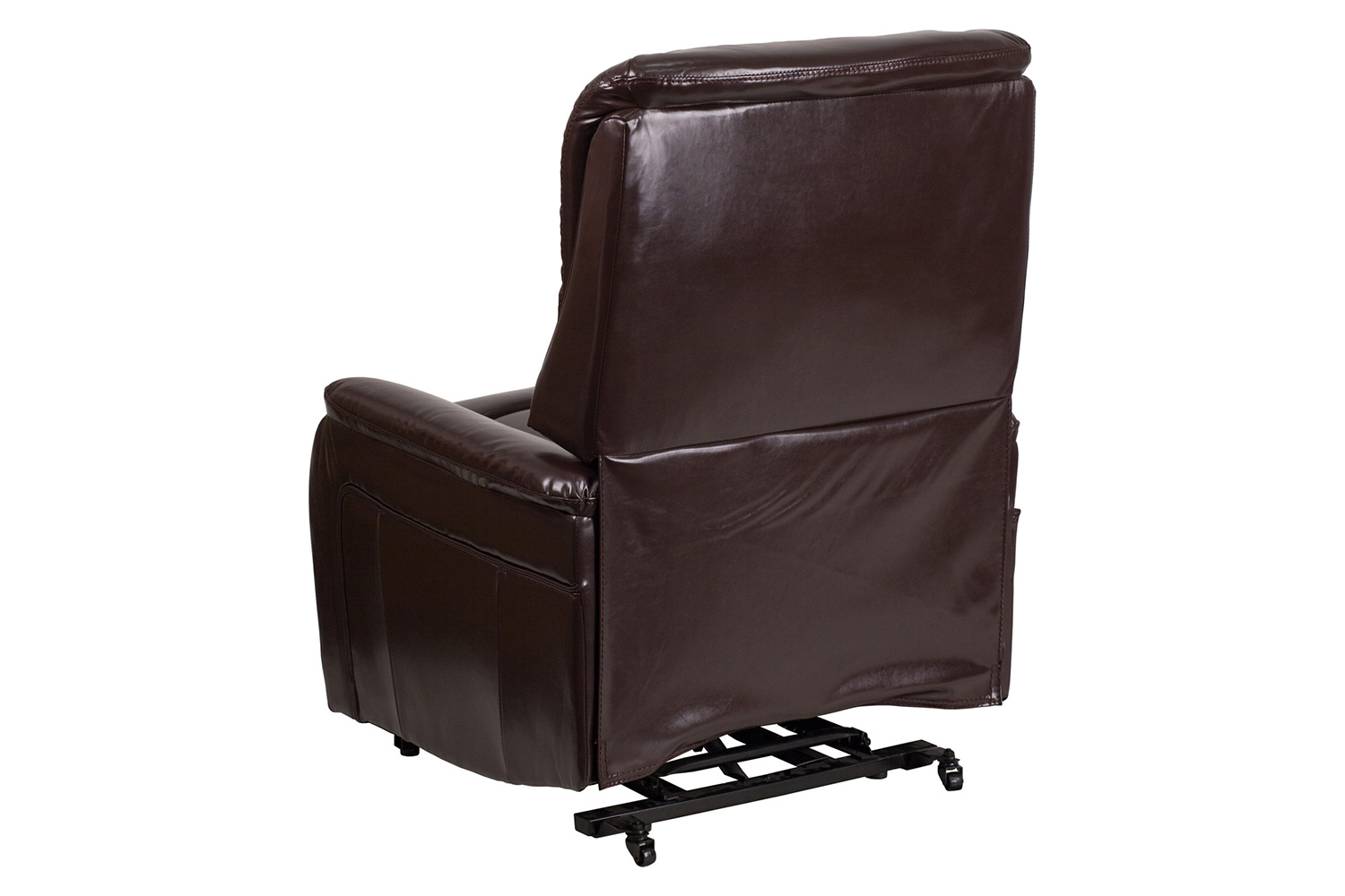 BLNK HERCULES Series LeatherSoft Remote Powered Lift Recliner for Elderly - Brown