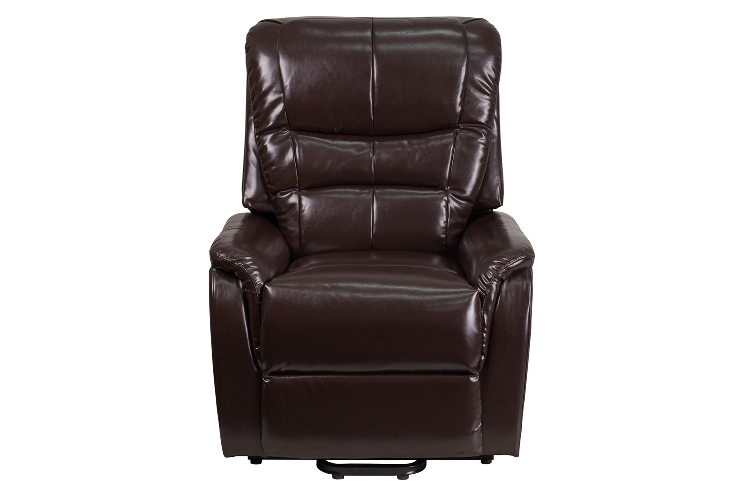 BLNK HERCULES Series LeatherSoft Remote Powered Lift Recliner for Elderly - Brown