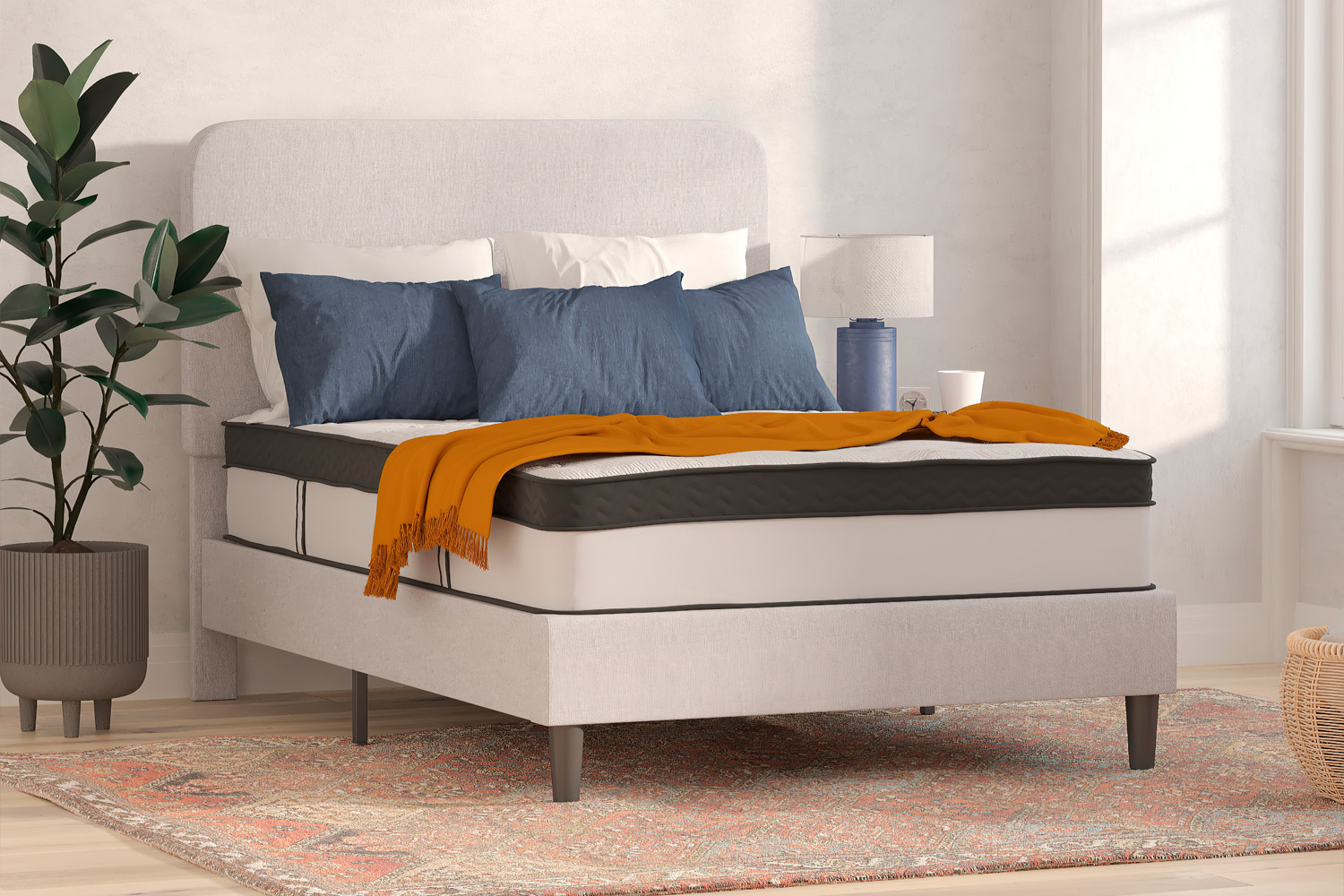 BLNK Capri Comfortable Sleep Memory Foam and Pocket Spring Mattress