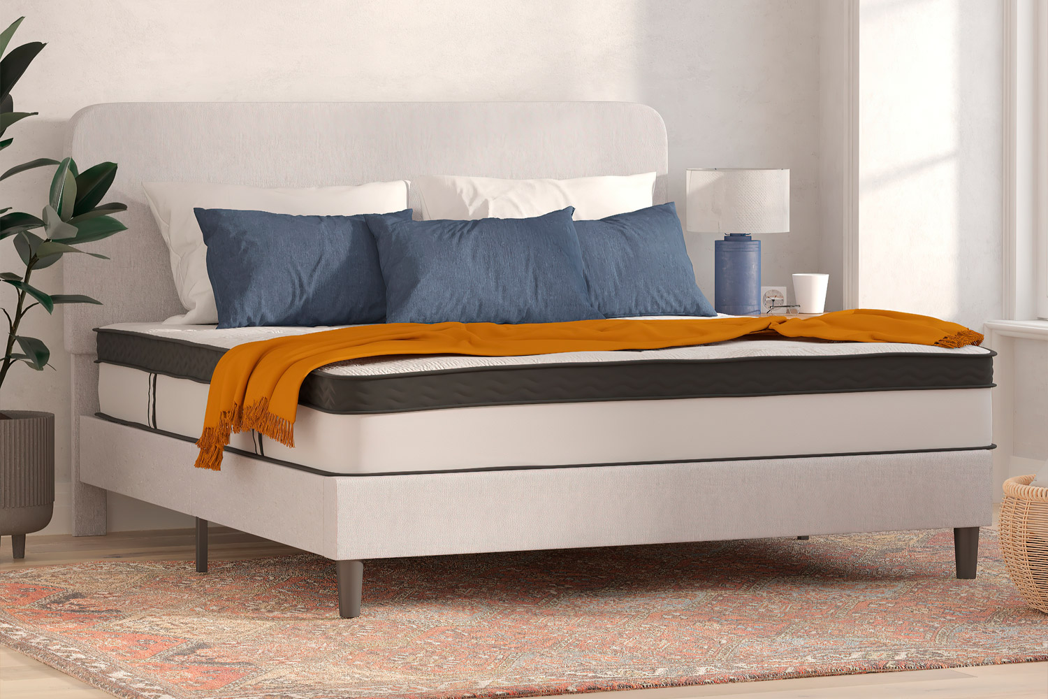 BLNK Capri Comfortable Sleep Memory Foam and Pocket Spring Mattress