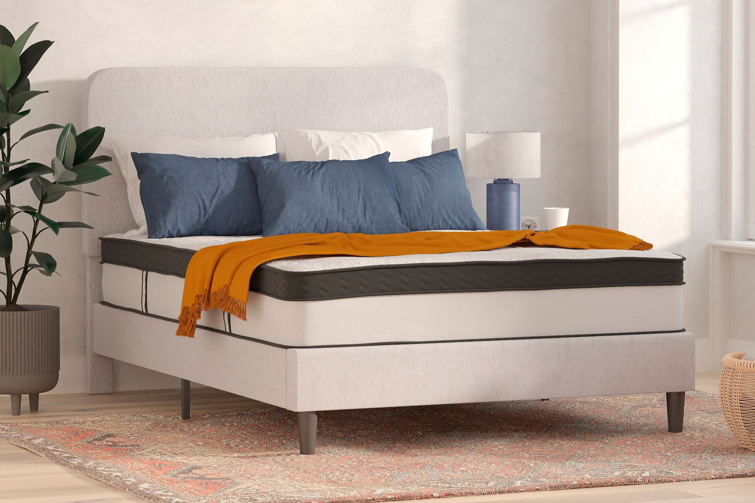 BLNK Capri Comfortable Sleep Memory Foam and Pocket Spring Mattress