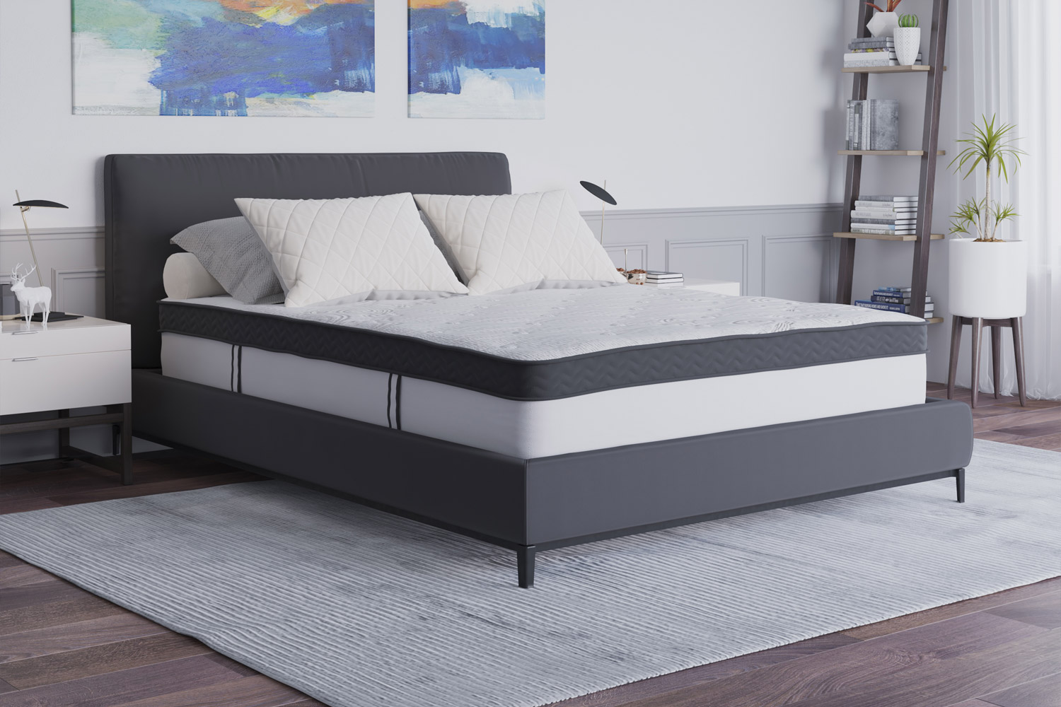 BLNK Capri Comfortable Sleep Memory Foam and Pocket Spring Mattress - Queen Size