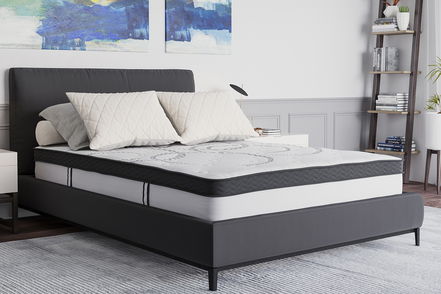 BLNK Capri Comfortable Sleep 10" Hybrid Pocket Spring Mattress - Full Size