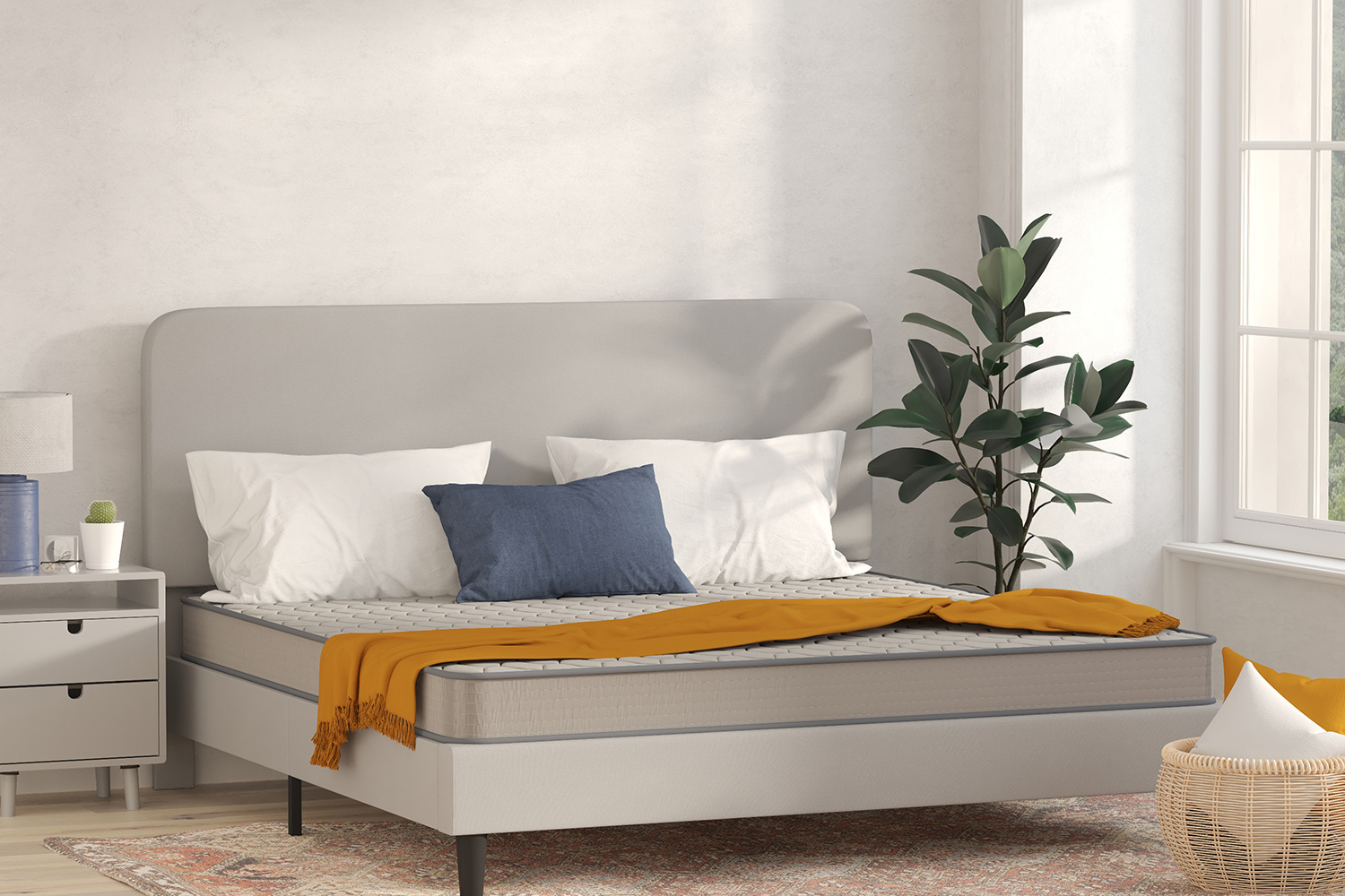 BLNK Capri Comfortable Sleep 6" Spring Mattress