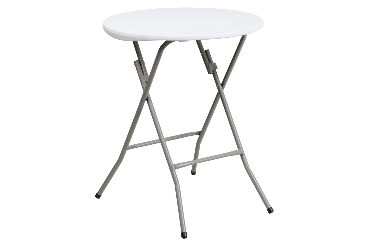 BLNK Elon Round Plastic Solid Folding Table - 2'D