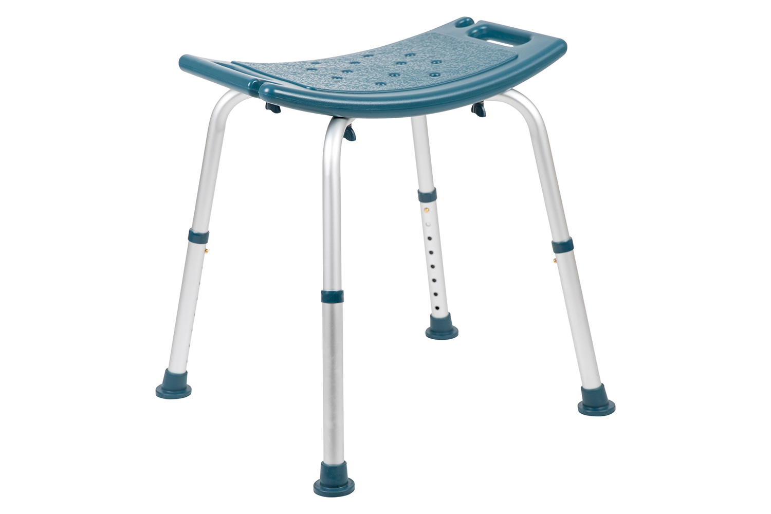 BLNK HERCULES Series Medical Adjustable Bath and Shower Chair with Non-slip Feet - Navy