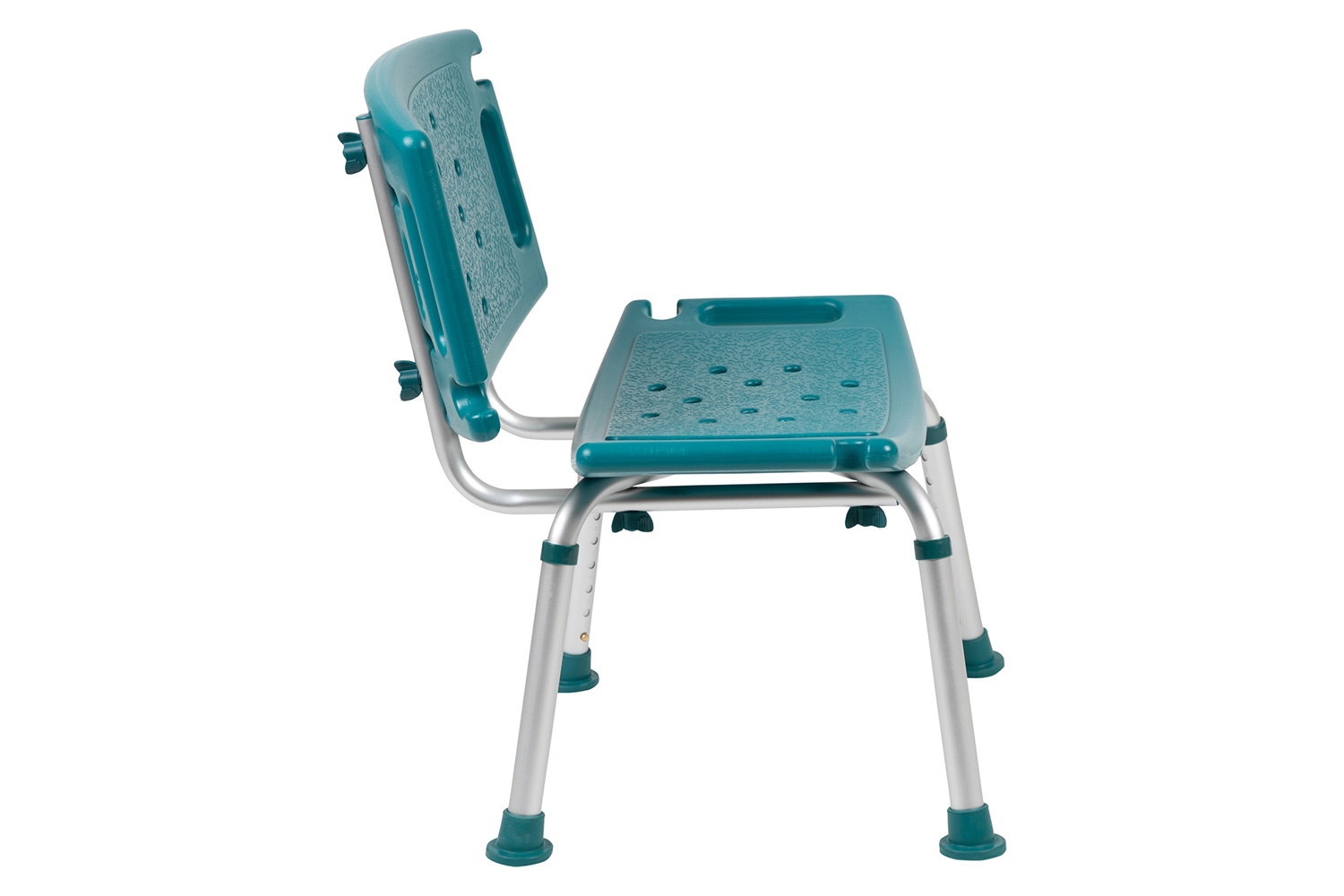 BLNK HERCULES Series Medical Adjustable Bath and Shower Chair with Extra Large Back - Teal